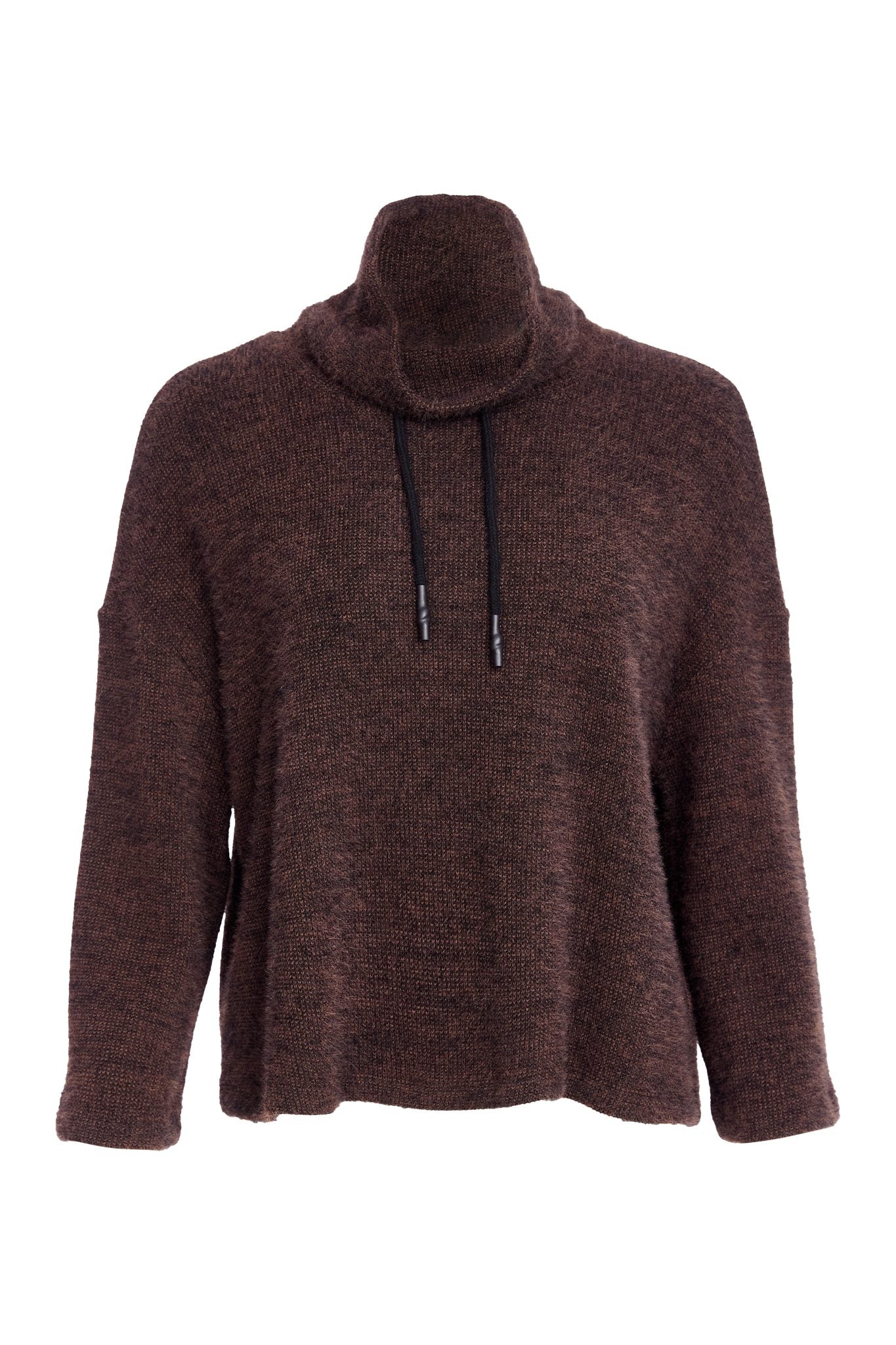 Cocoa Funnel Neck Knit - NAW25161