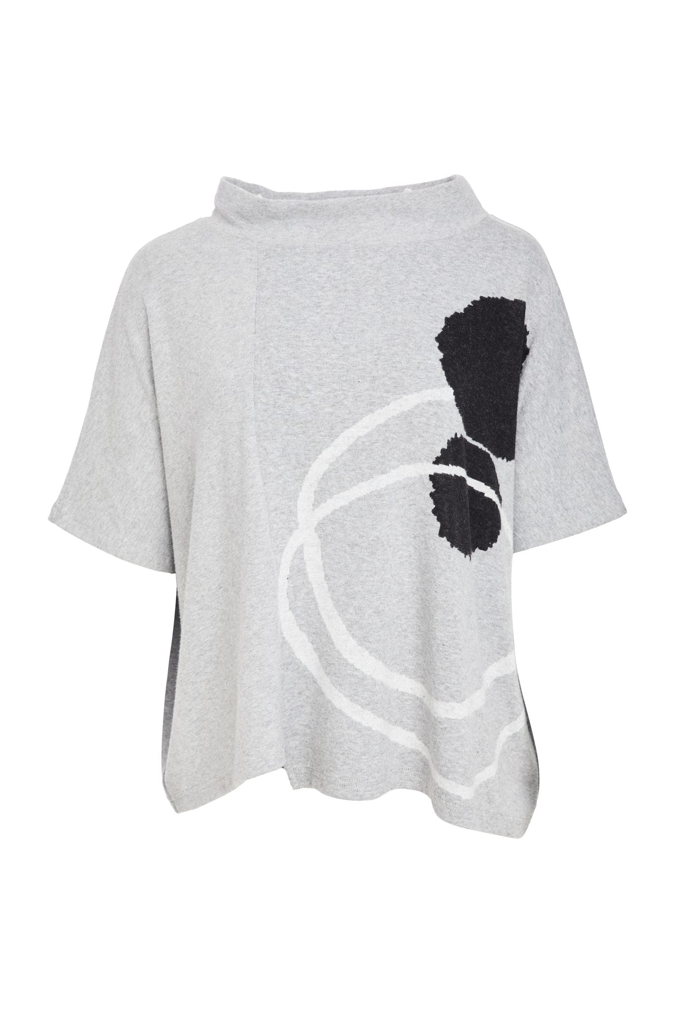 Silver Contrast Knit - NAW25167