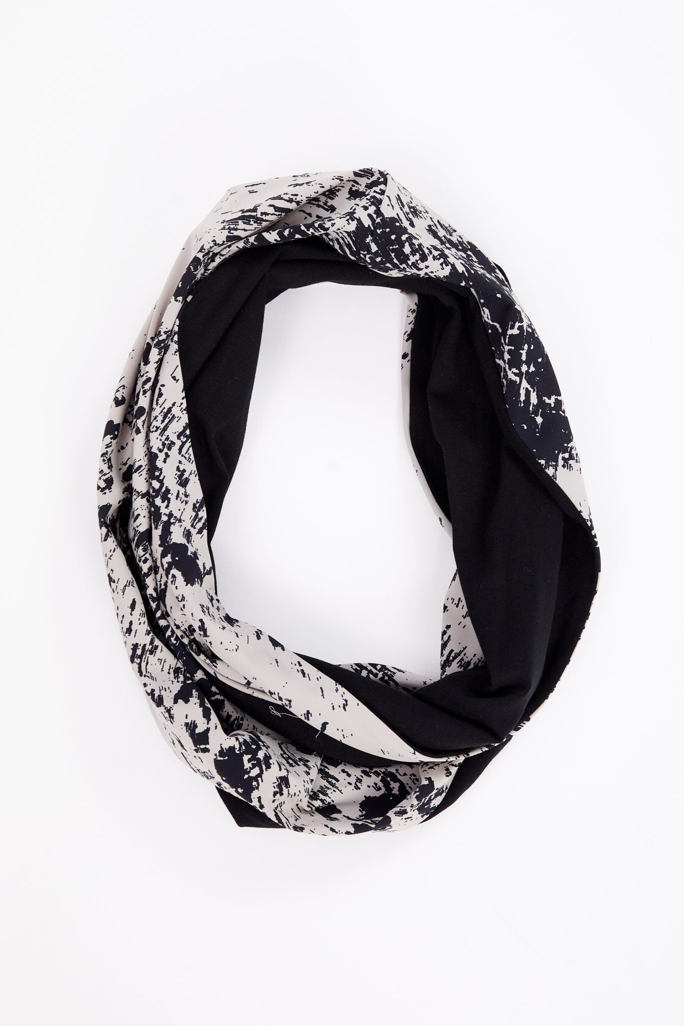 Taupe & Black Snood - NAW25315