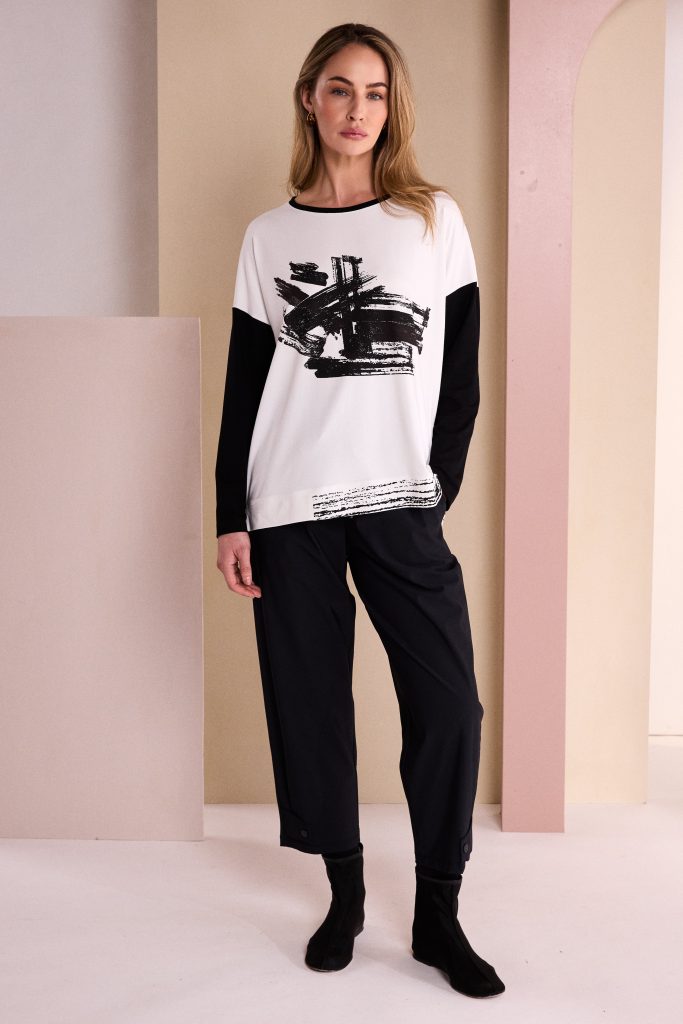 Black Drawstring Trousers - NAW26116