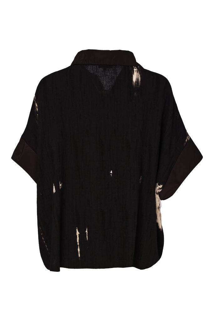 Black & Stone Print Shirt - NAW26244