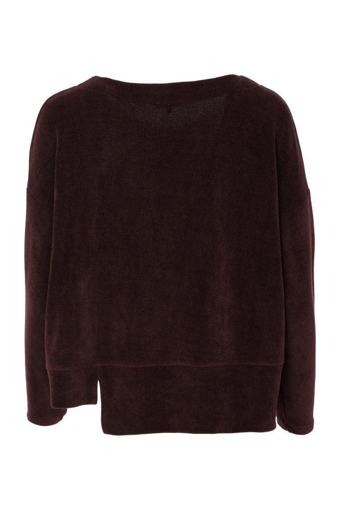 Choko Cord Long Sleeve Top - NAW26254