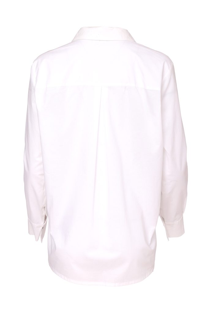 White & Army Speckled Print Shirt - NAW26262