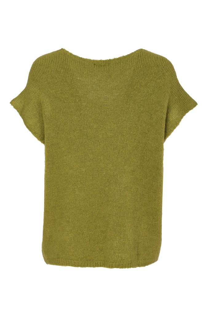 Avocado V Neck Knit - NAW26284