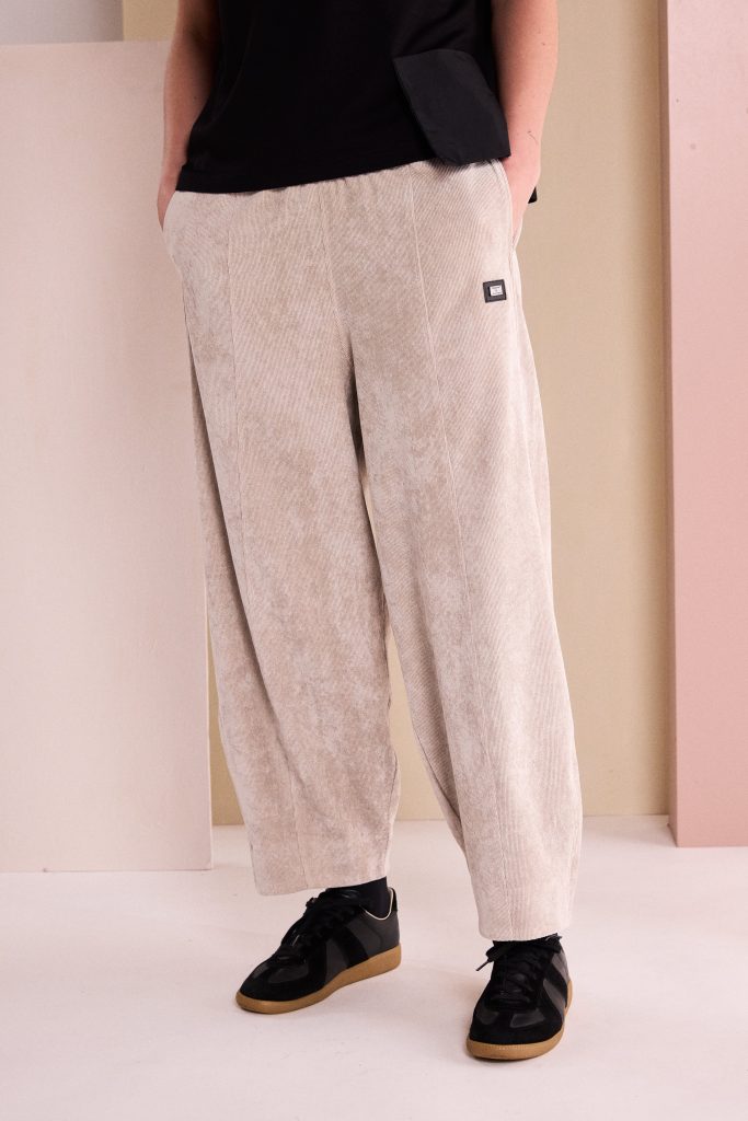Stone Balloon Cord Trousers - NAW26247