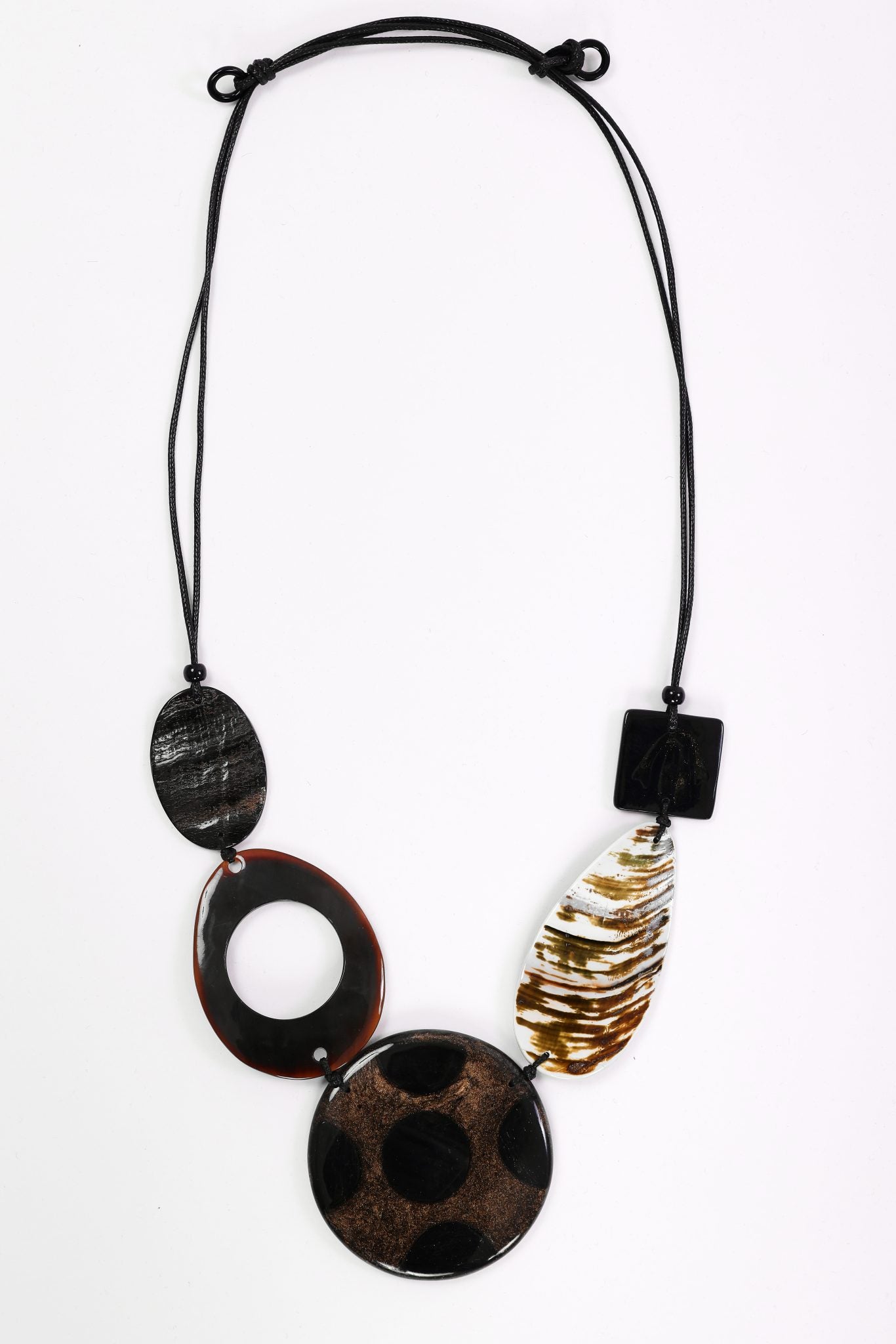 Black & Sand Necklace - NAW26336