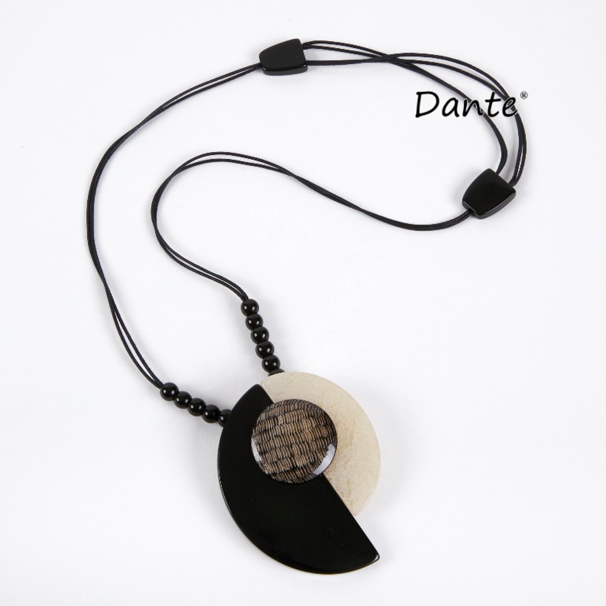 Black & Cream Necklace - NL30740