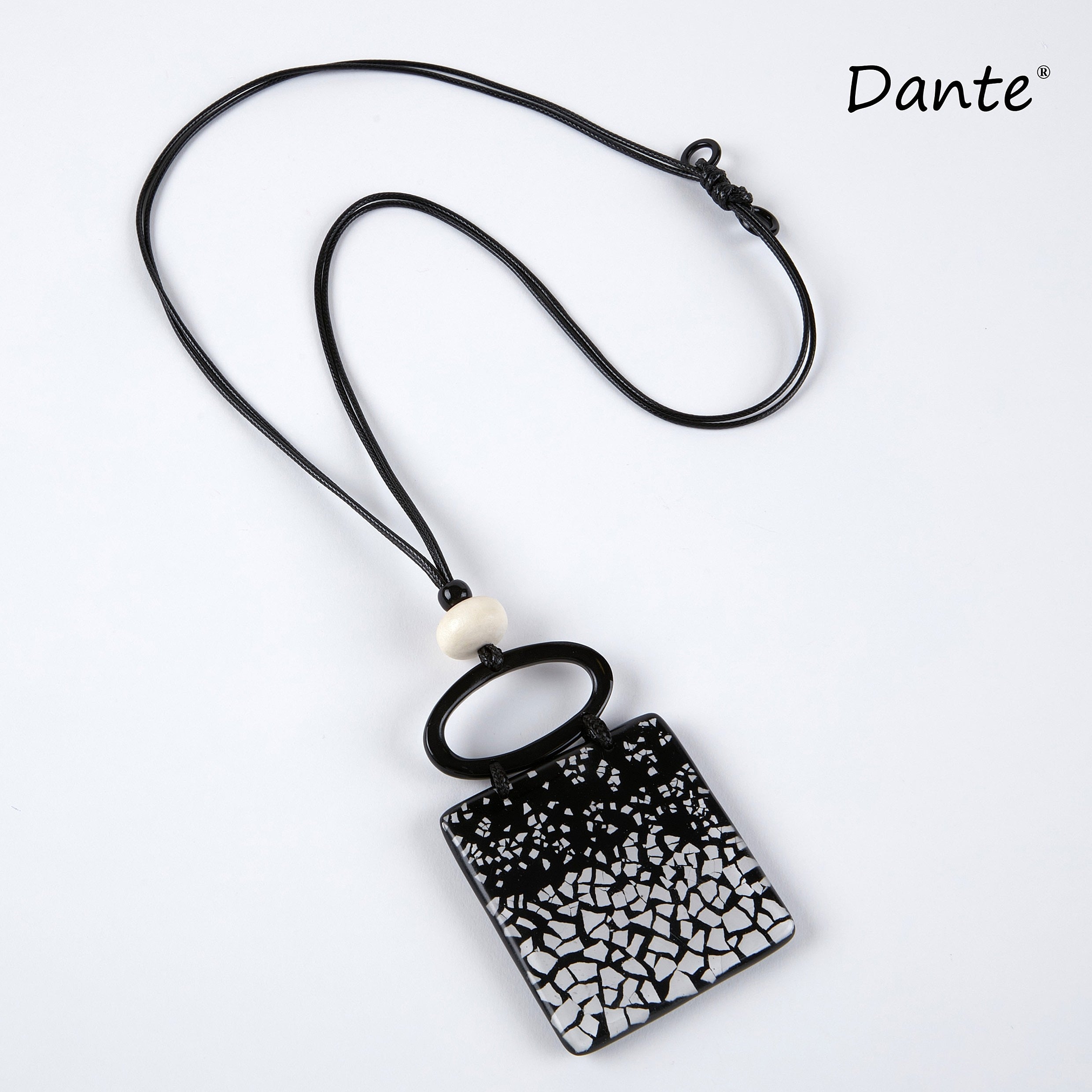 Black Crackle Necklace - NL5691