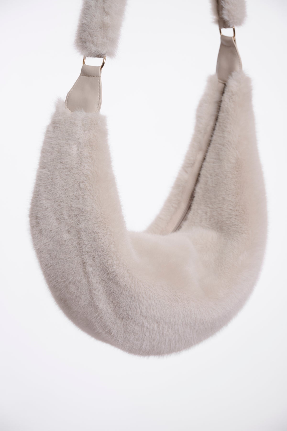 Nayla Birch Faux Fur Bag - 7002612
