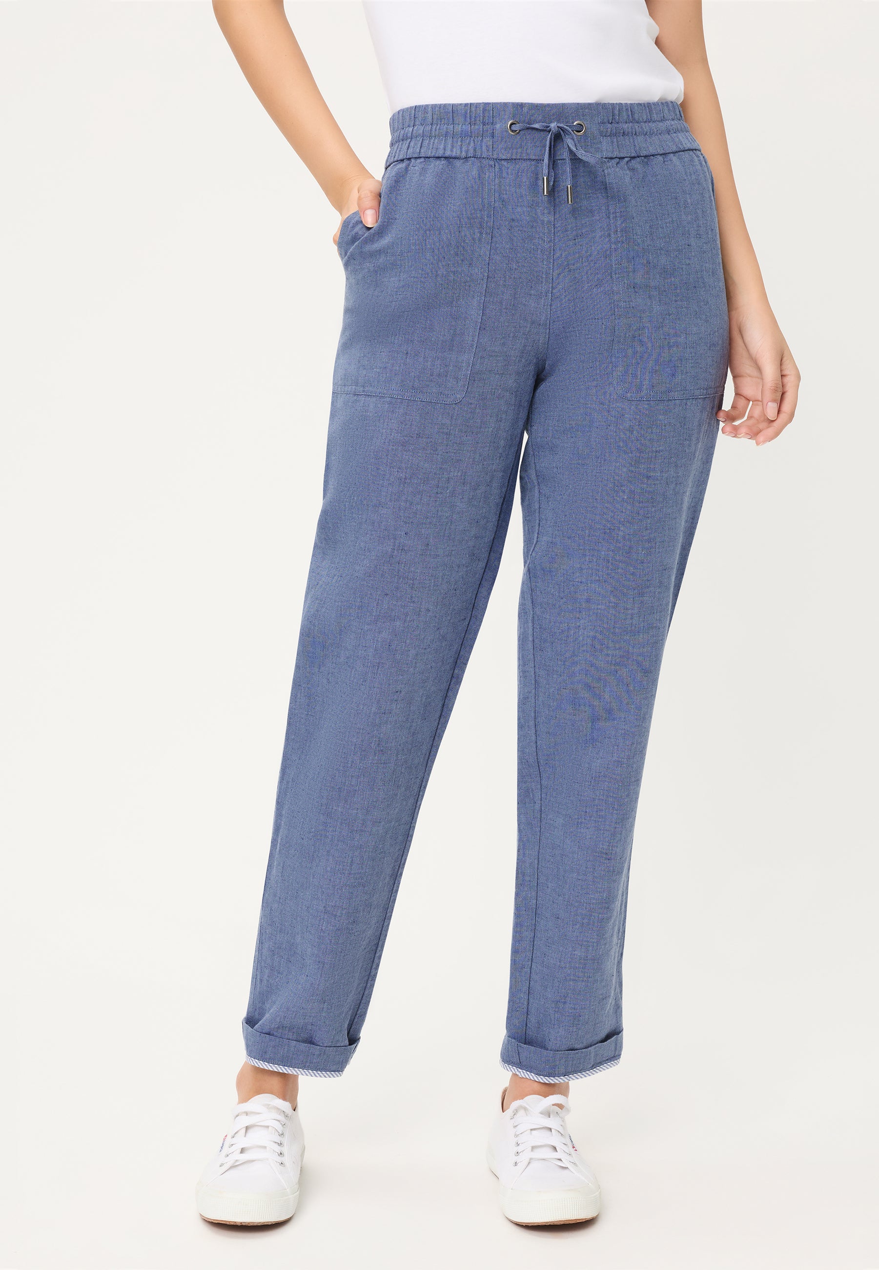 Indigo Casual Trousers - 14002520