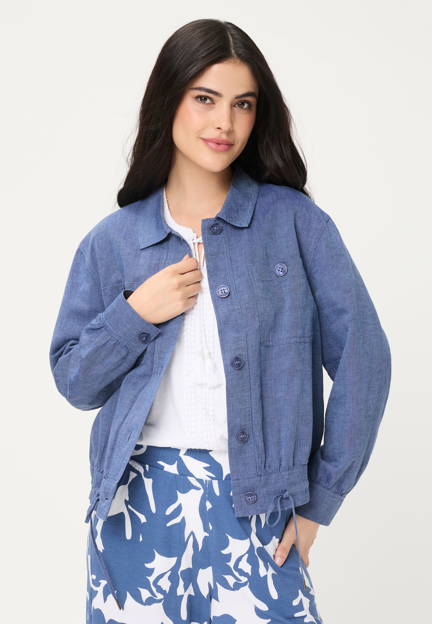 Indigo Casual Jacket - 15001681