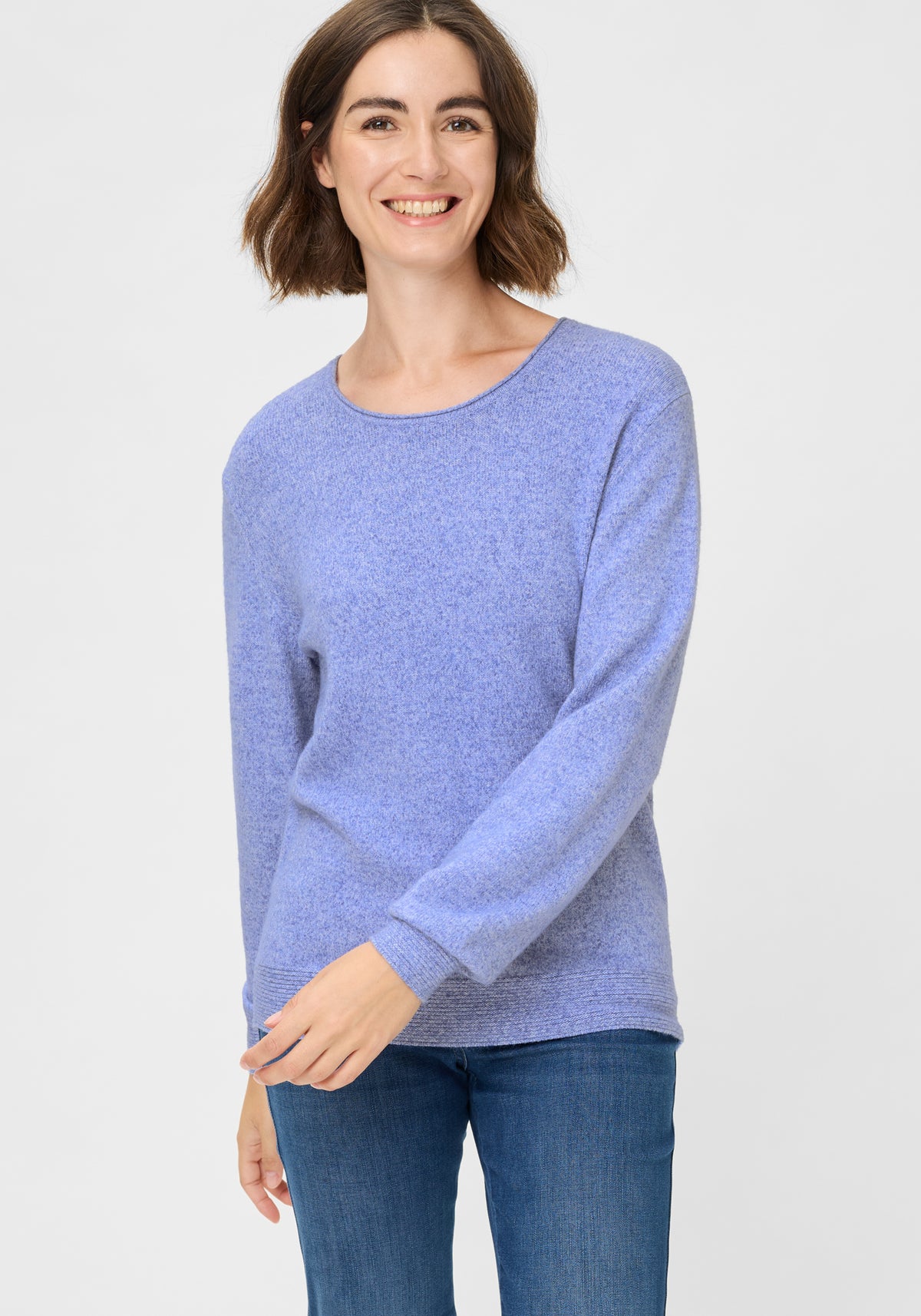 Cobalt Melange Pullover - 11000585