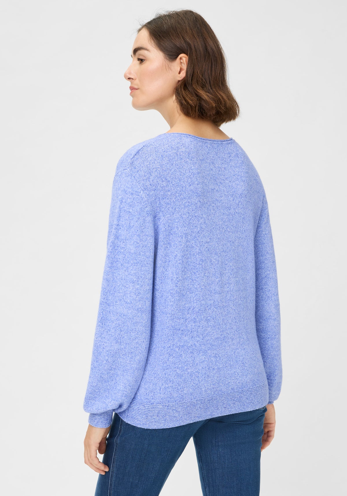 Cobalt Melange Pullover - 11000585