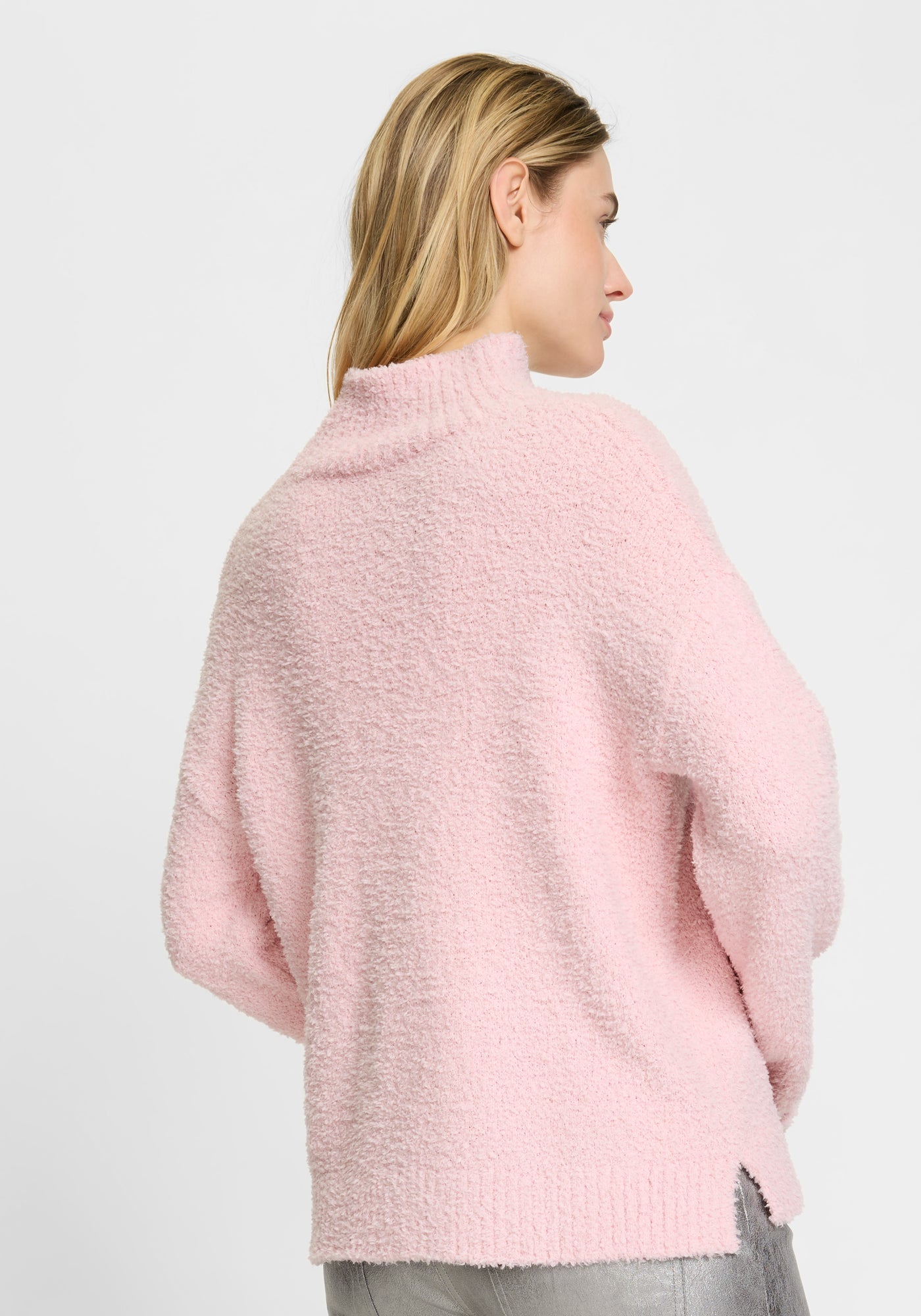 Parfait Pink Funnel Neck Jumper - 11004684