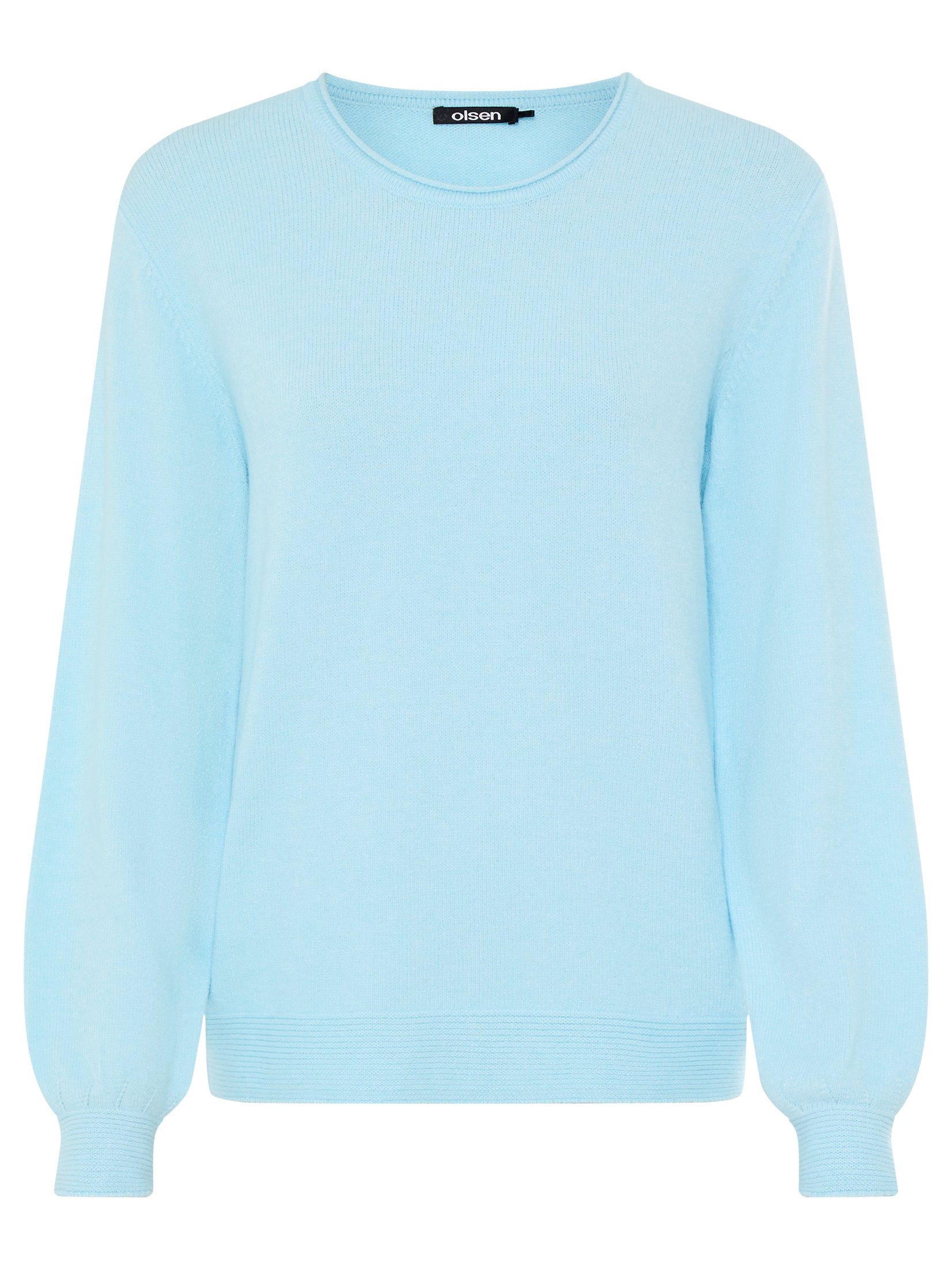 Satin Blue Sweater - 11000585