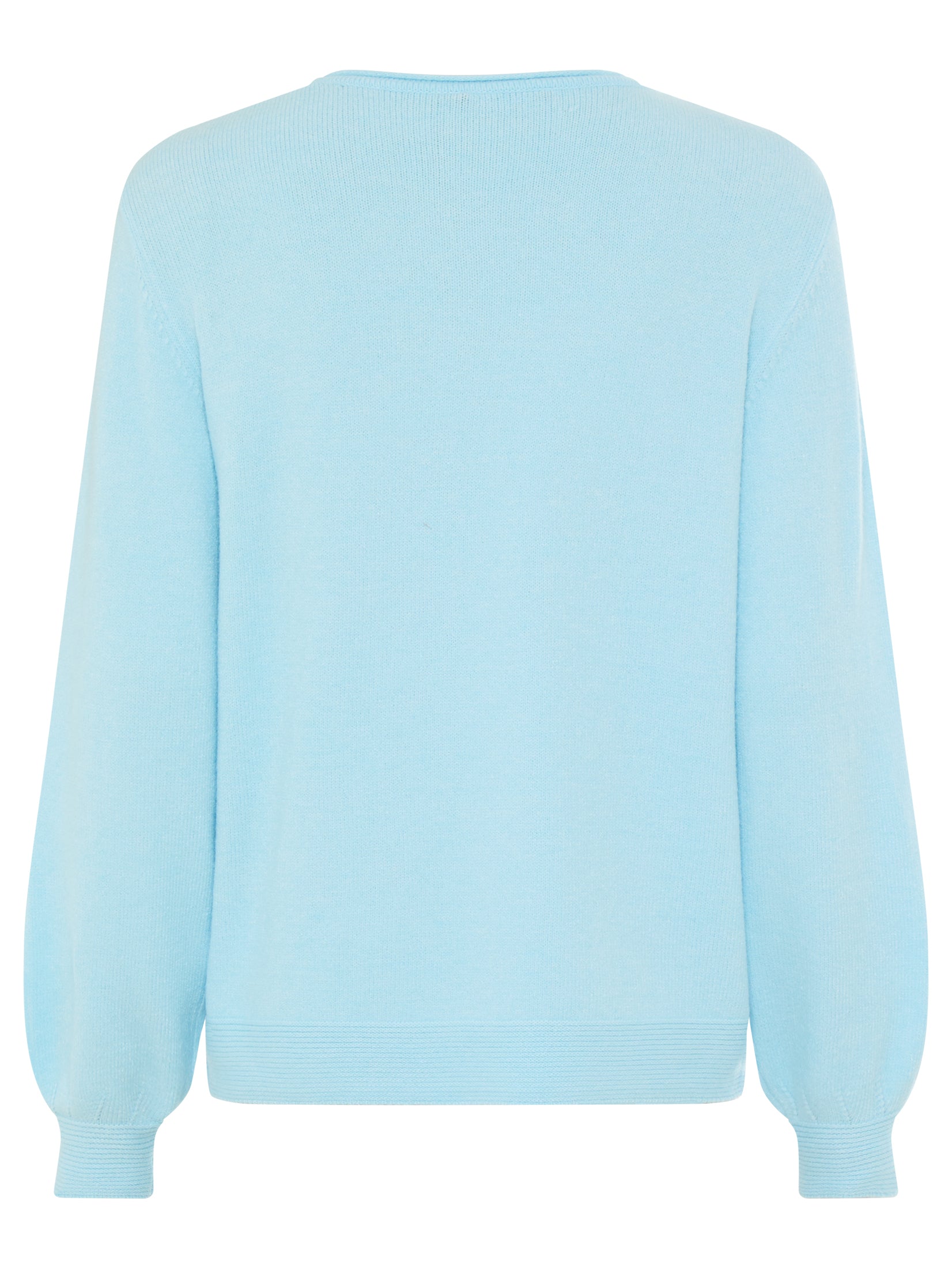 Satin Blue Sweater - 11000585
