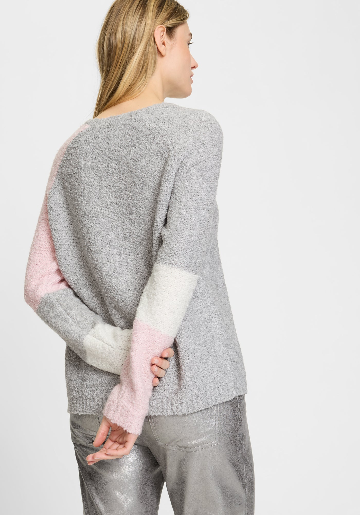 Misty Grey Neapolitan Sweater - 11004670