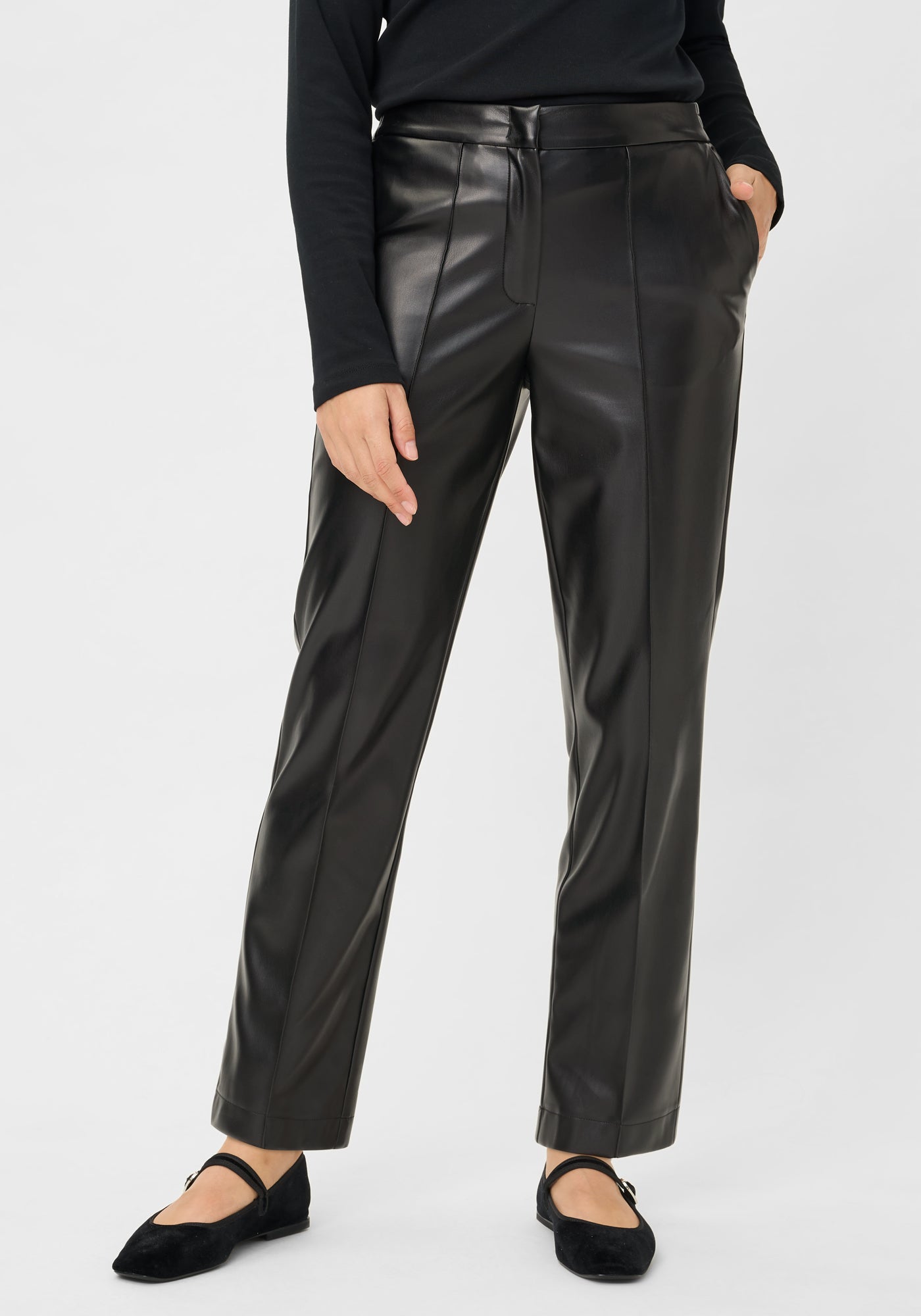 Black Casual Trousers - 14002470