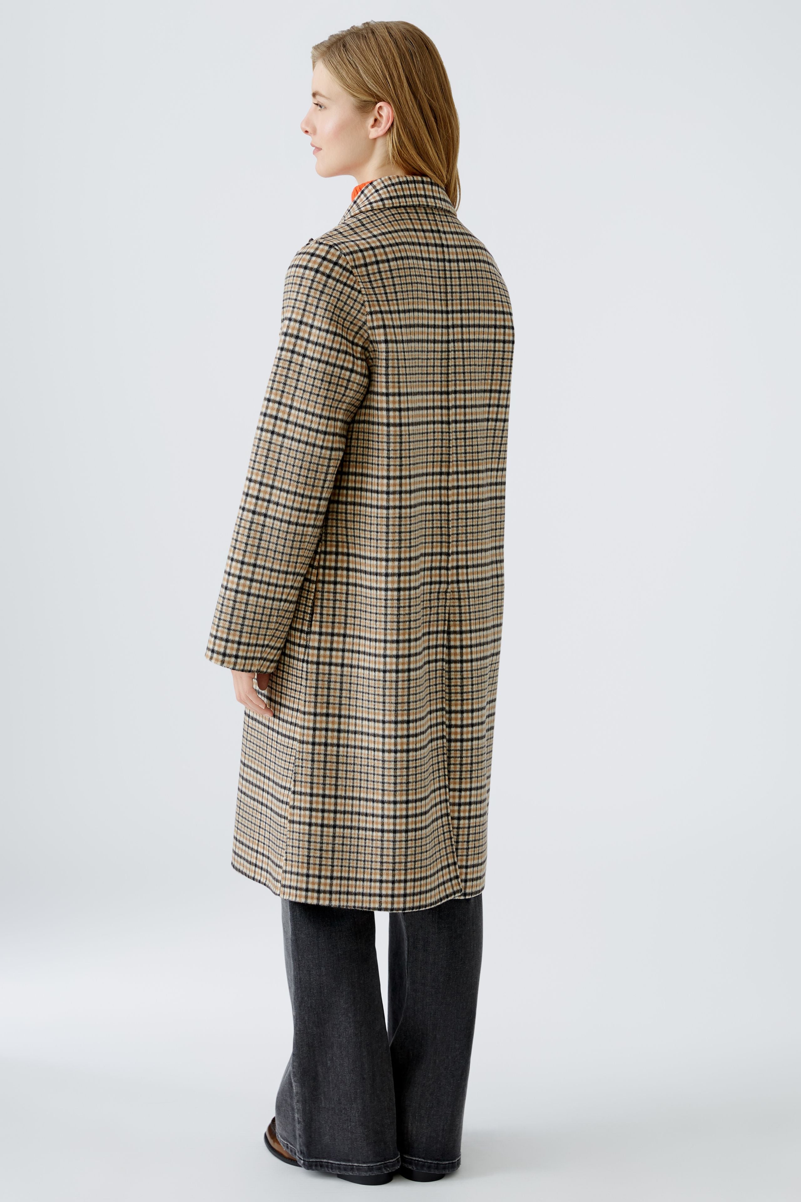 Checked Coat 90440