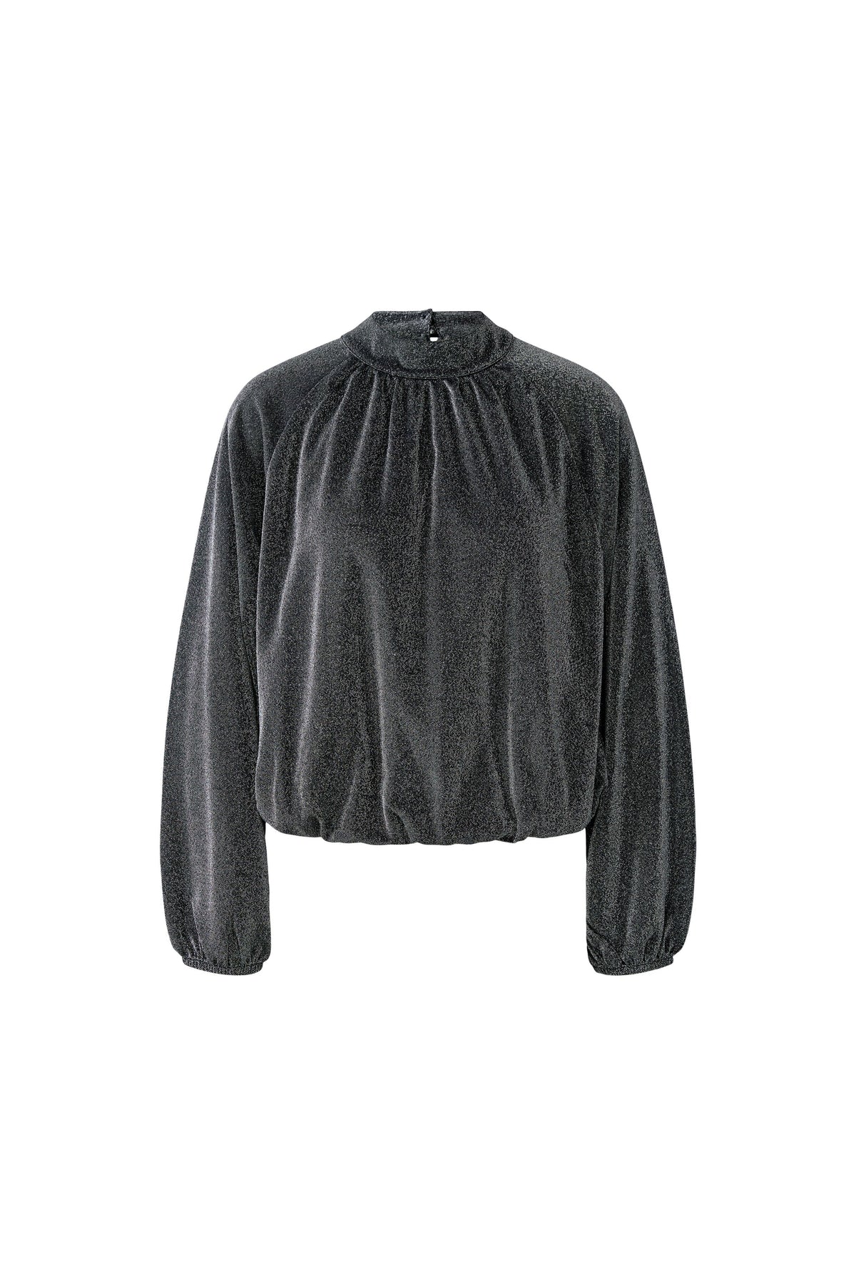 Silver Black Blouse - 99981