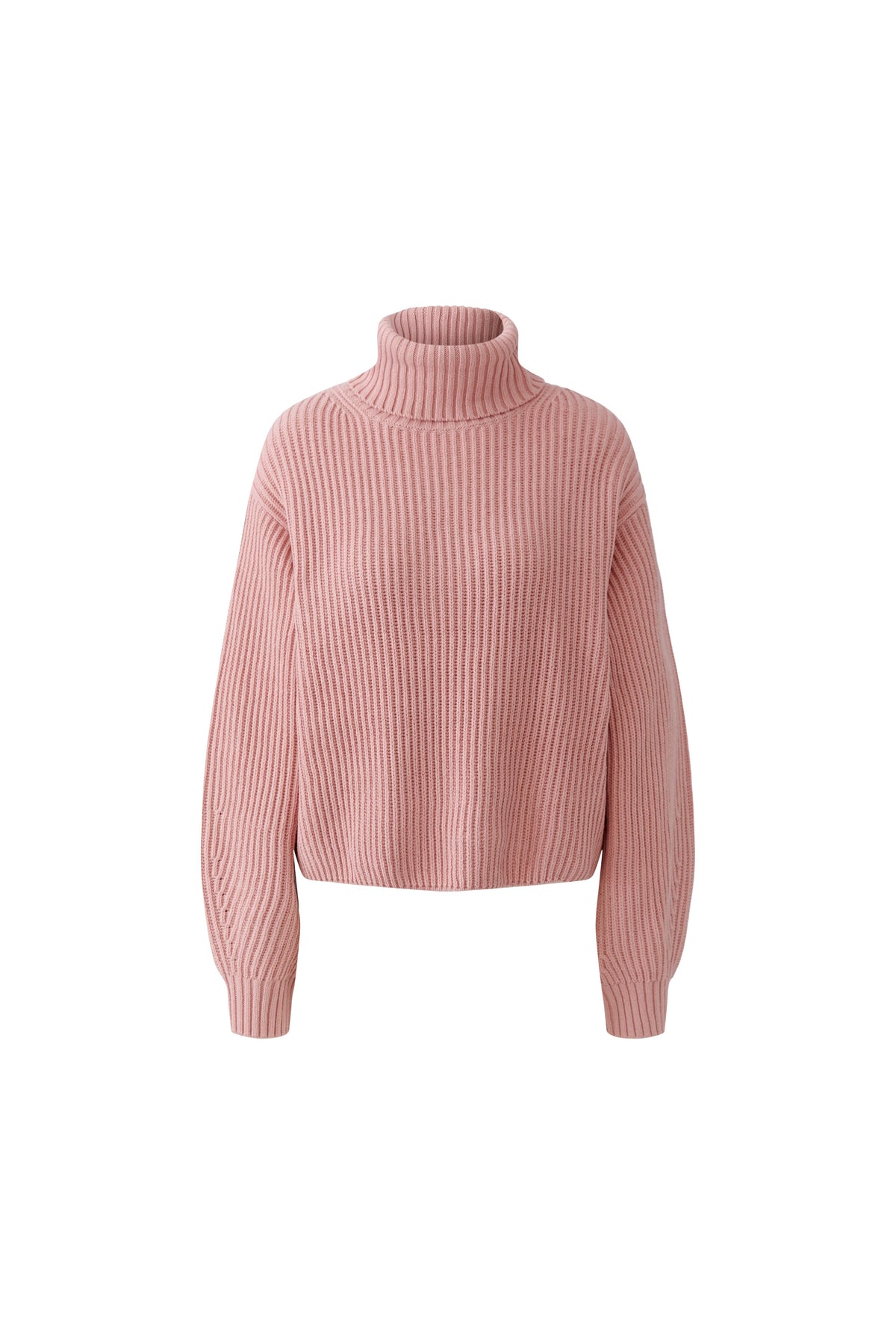 Rose Elegance Ribbed Pullover - 99801