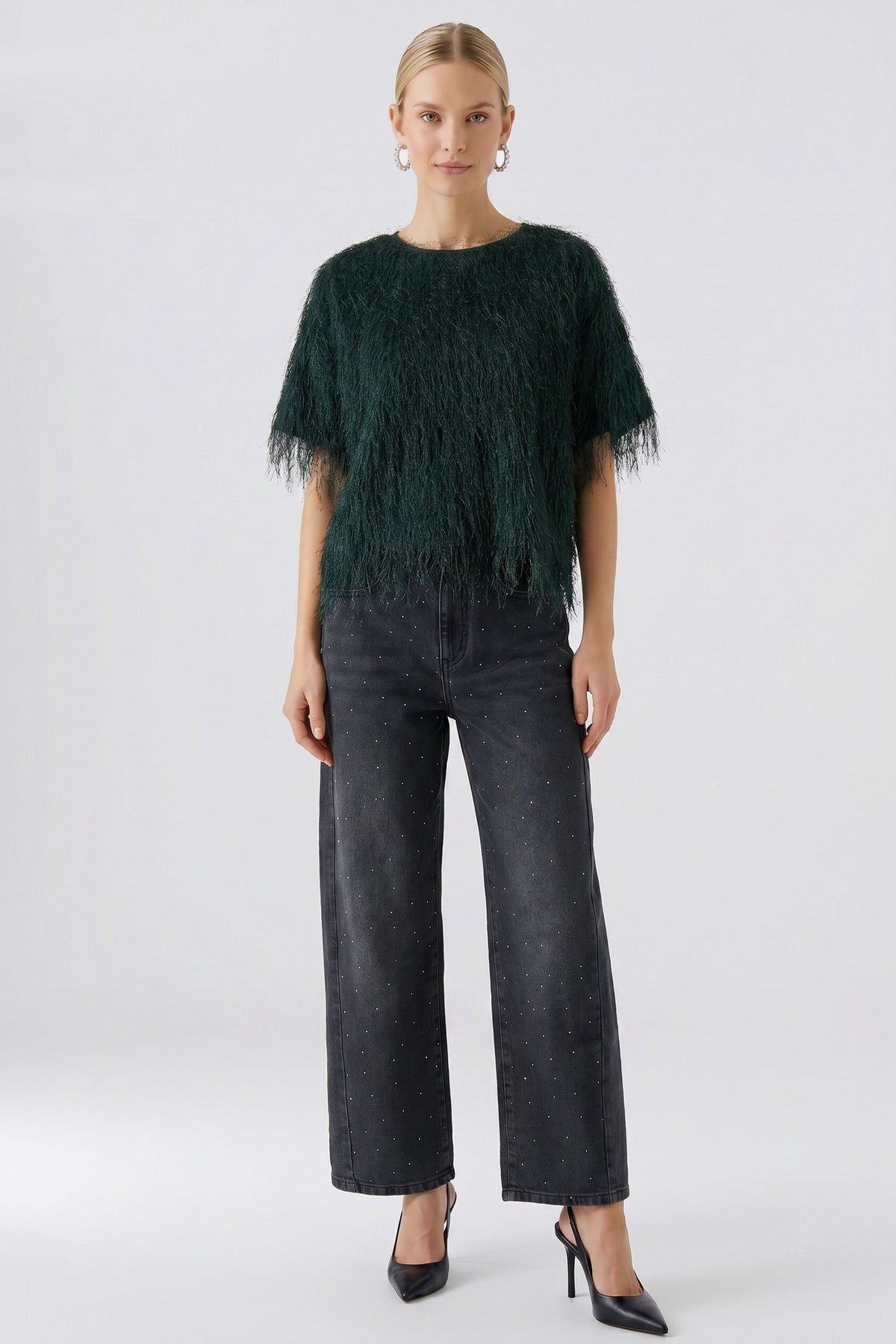 Scarab Fluffy Top - 100112