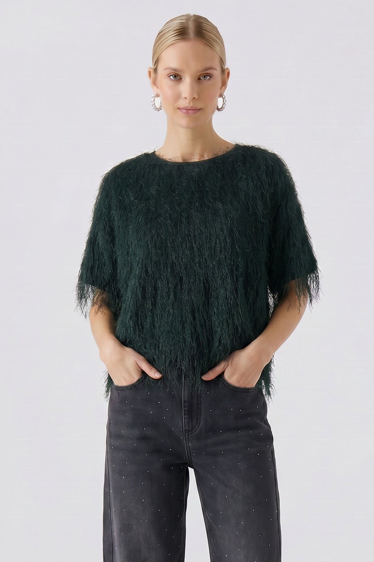 Scarab Fluffy Top - 100112