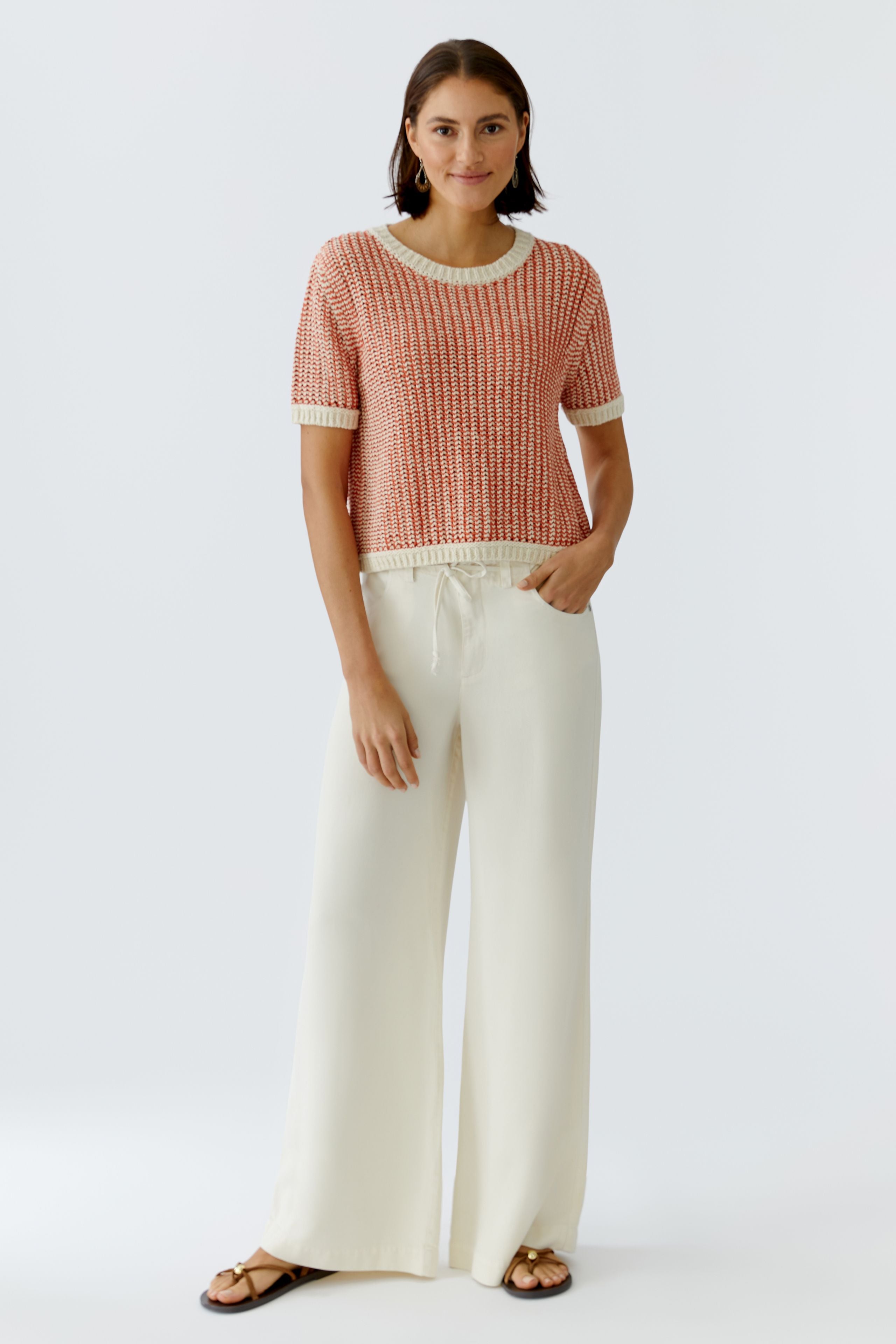 Apricot Short Sleeve Pullover - 97263