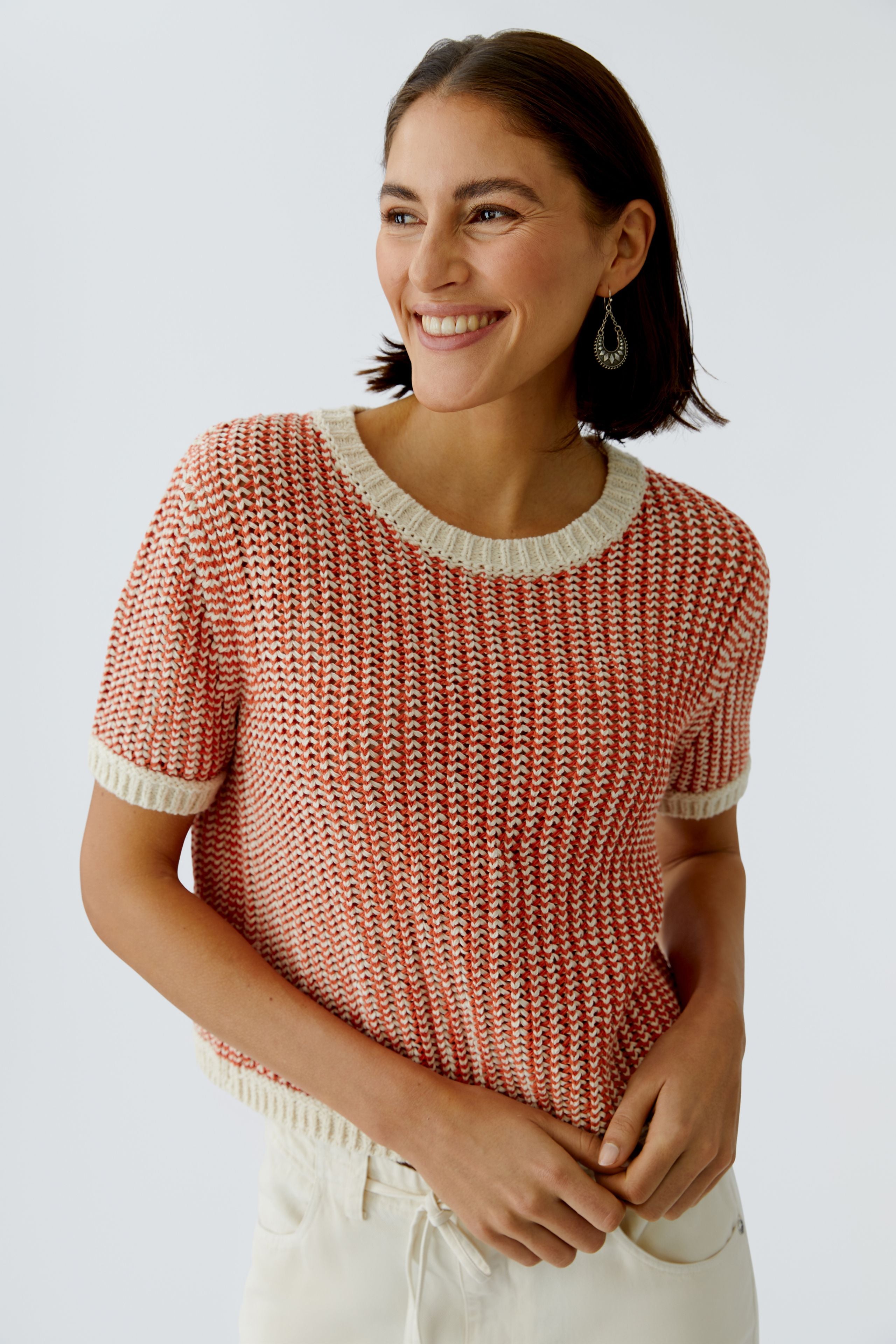 Apricot Short Sleeve Pullover - 97263