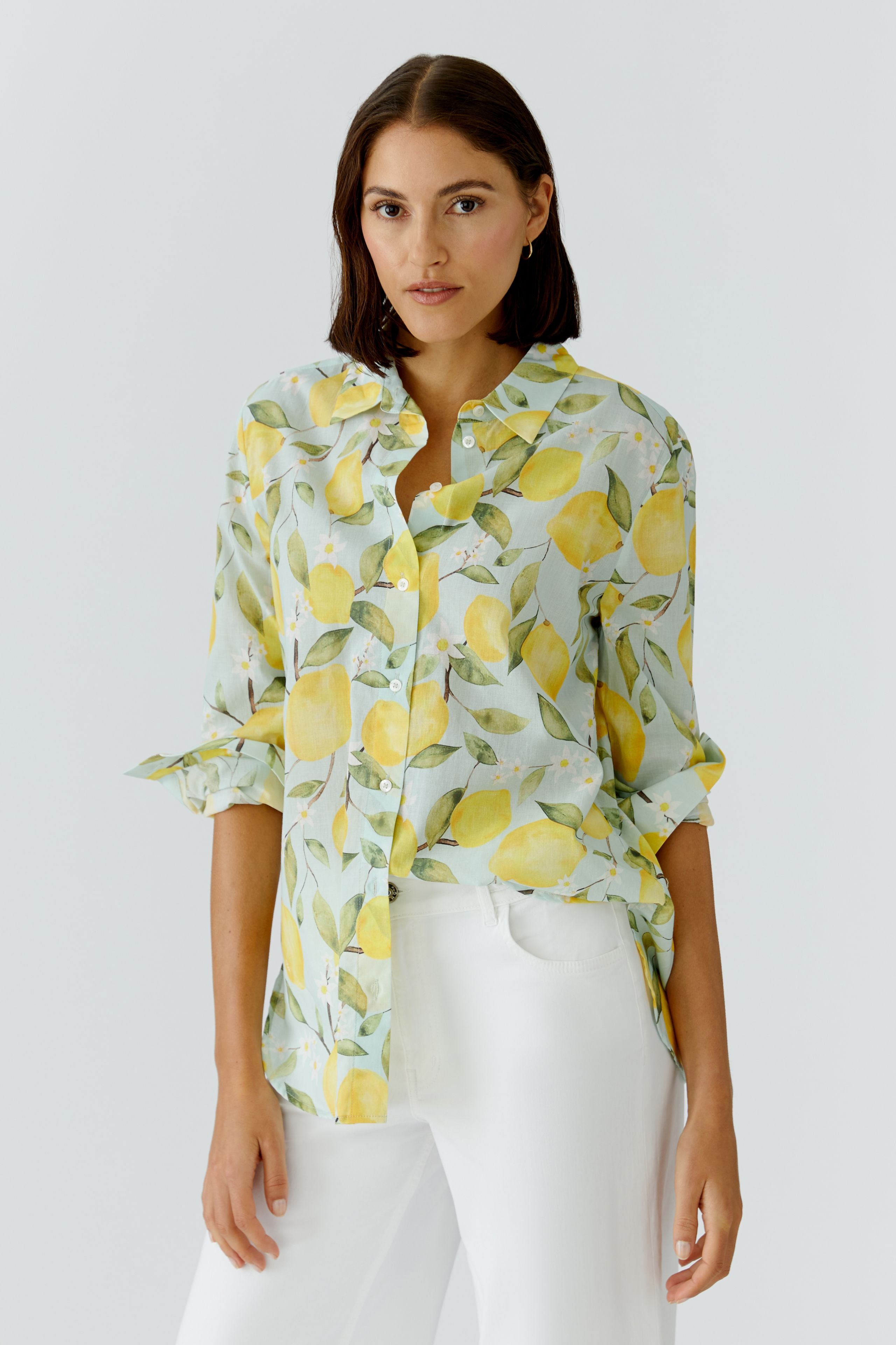 Lemon Print Shirt - 97535