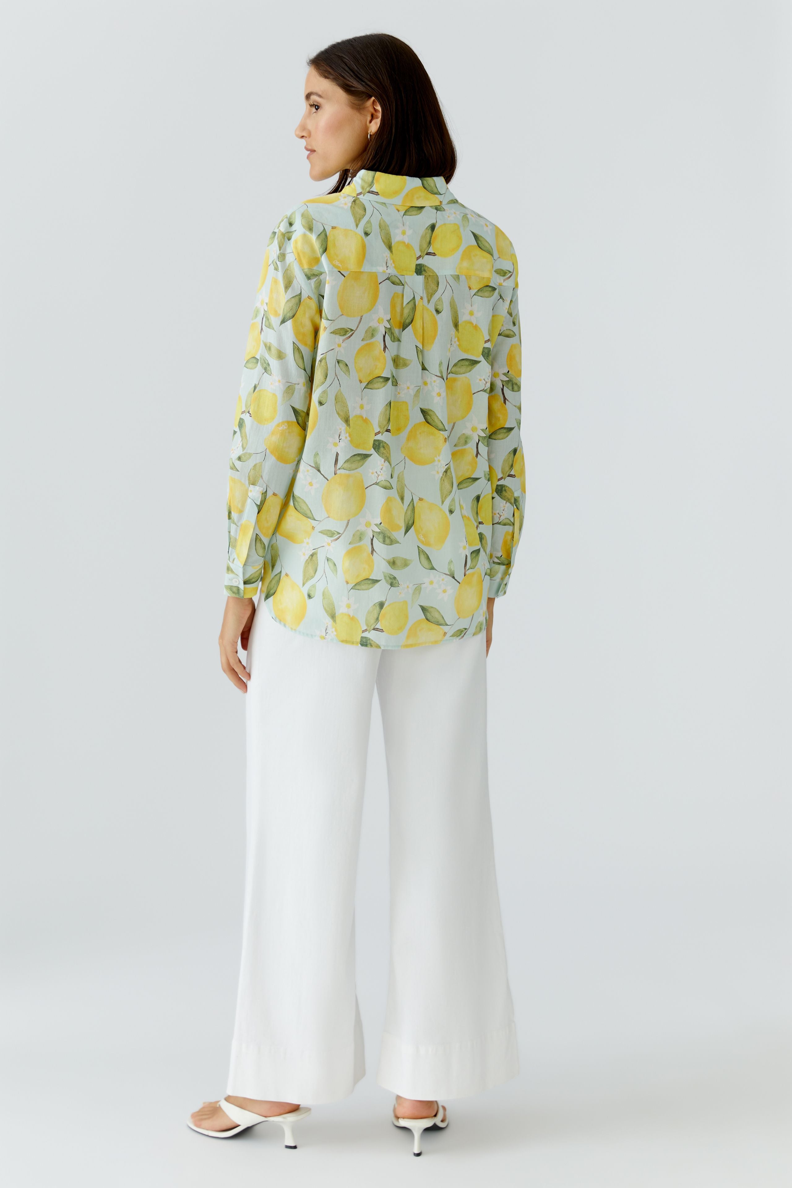 Lemon Print Shirt - 97535