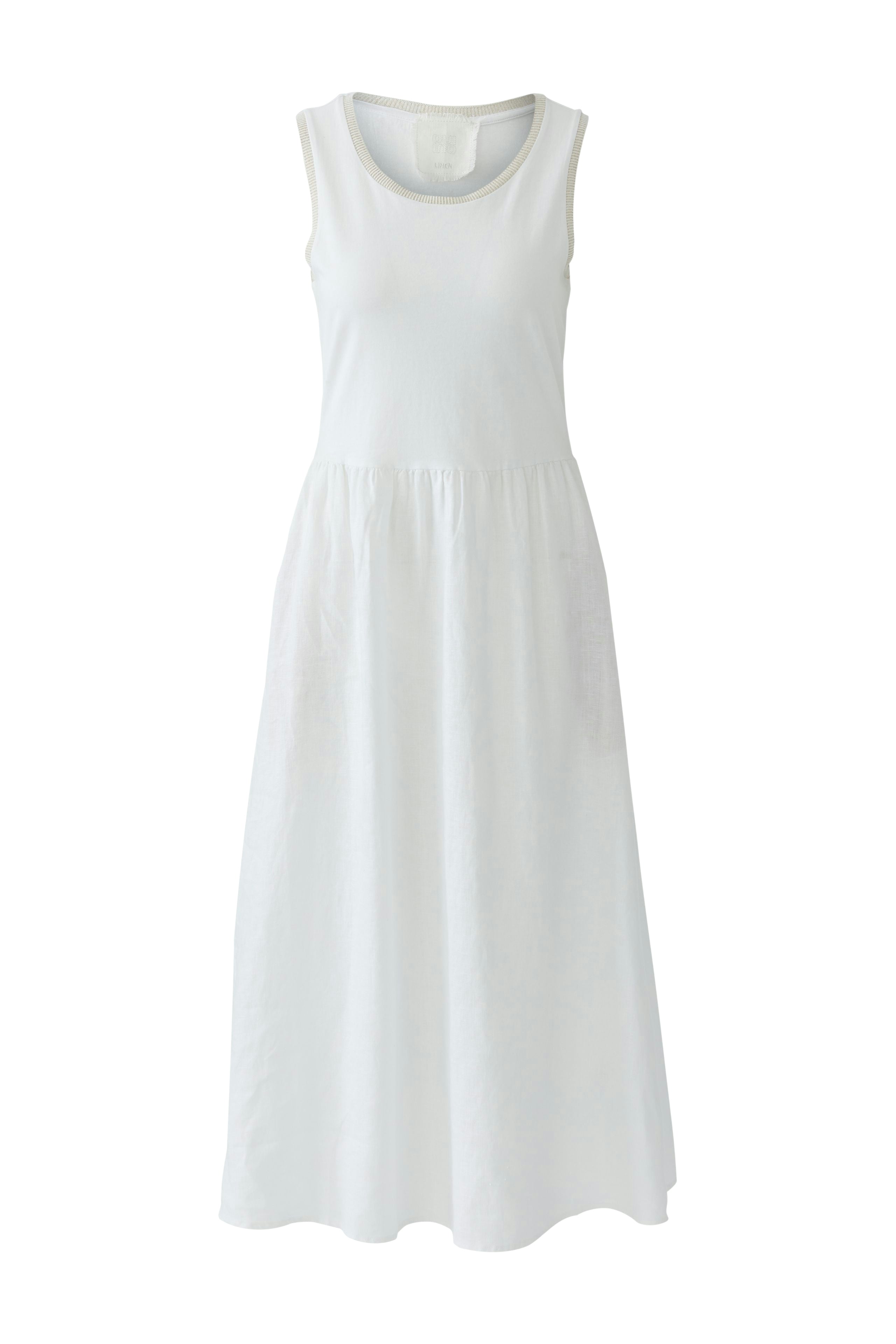 Optic White Midi Dress - 97169