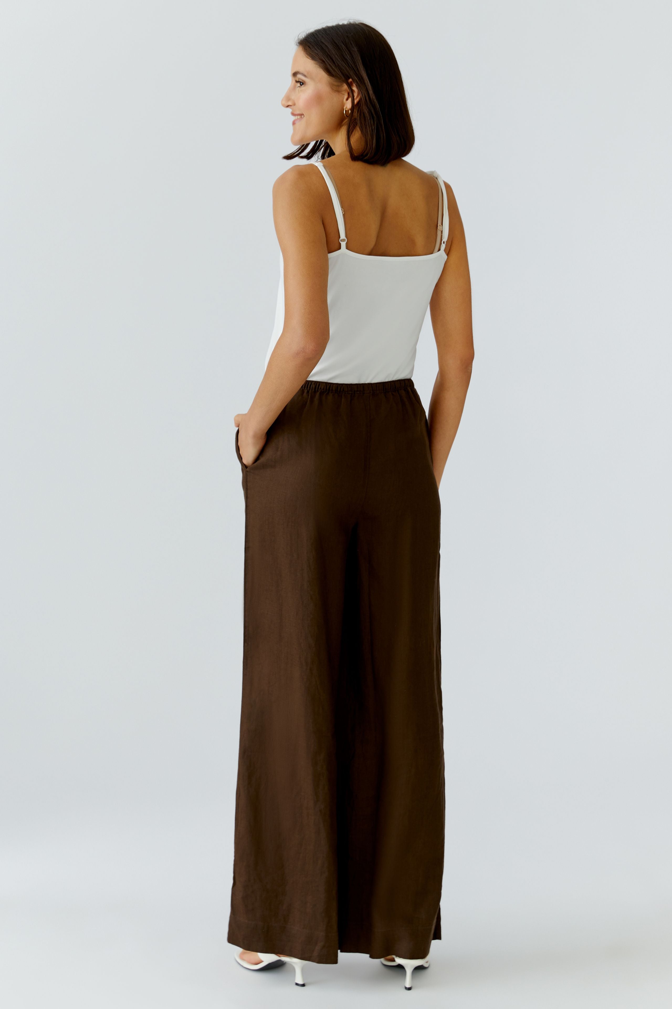 Demitasse Linen Trousers - 97139