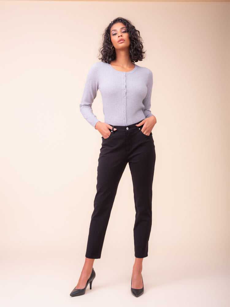 Black 7/8 Jeans - PAS2400