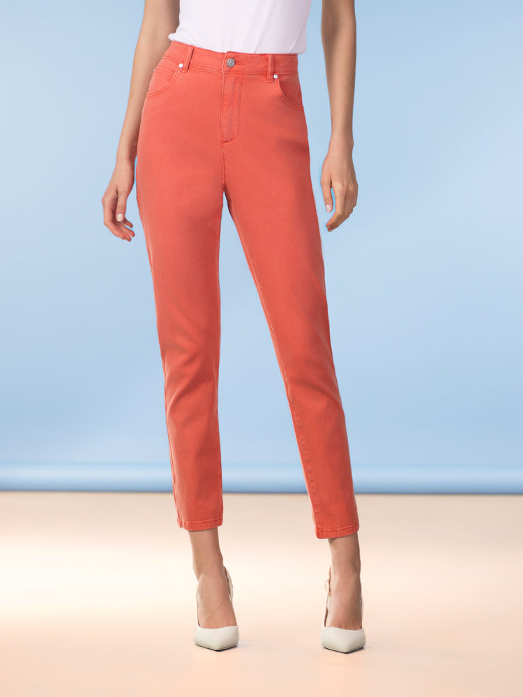 Coral Stretch Crop Jeans - PAS2400