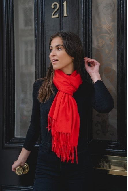 Celine Hot Tomato Scarf - PAS40