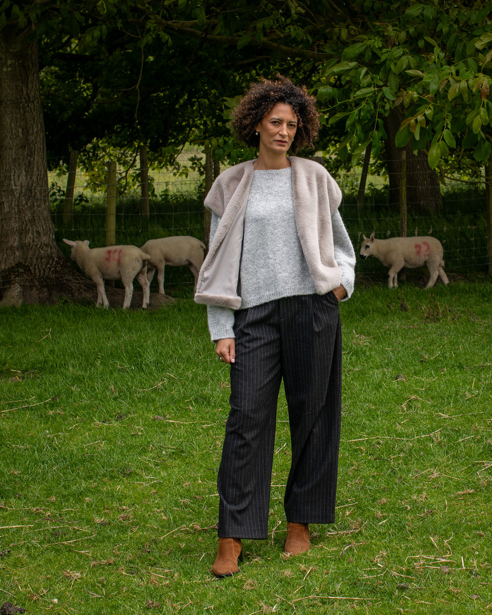 Phoebe Silver Jumper