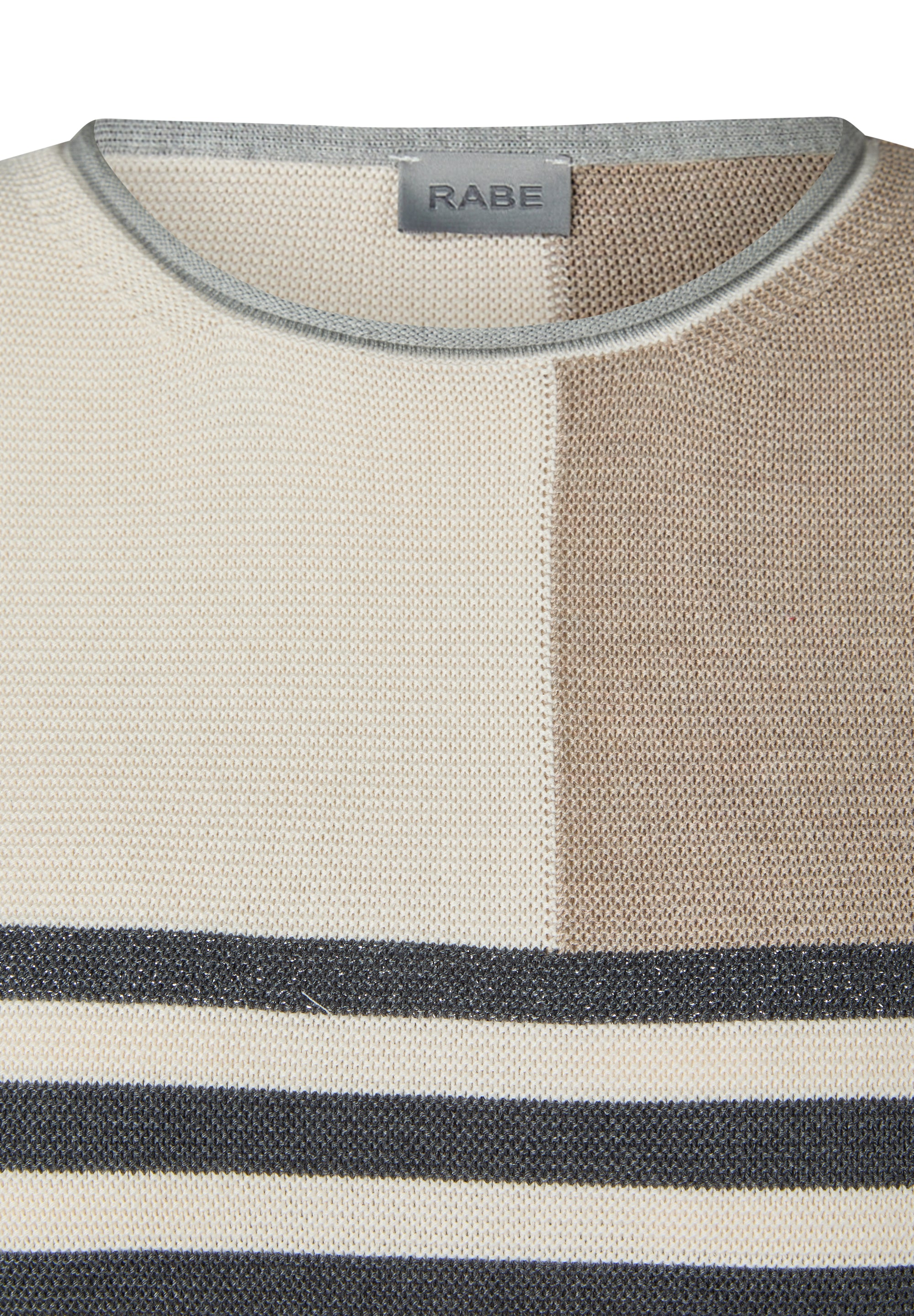 Macchiato Block Design Sweater - 121630