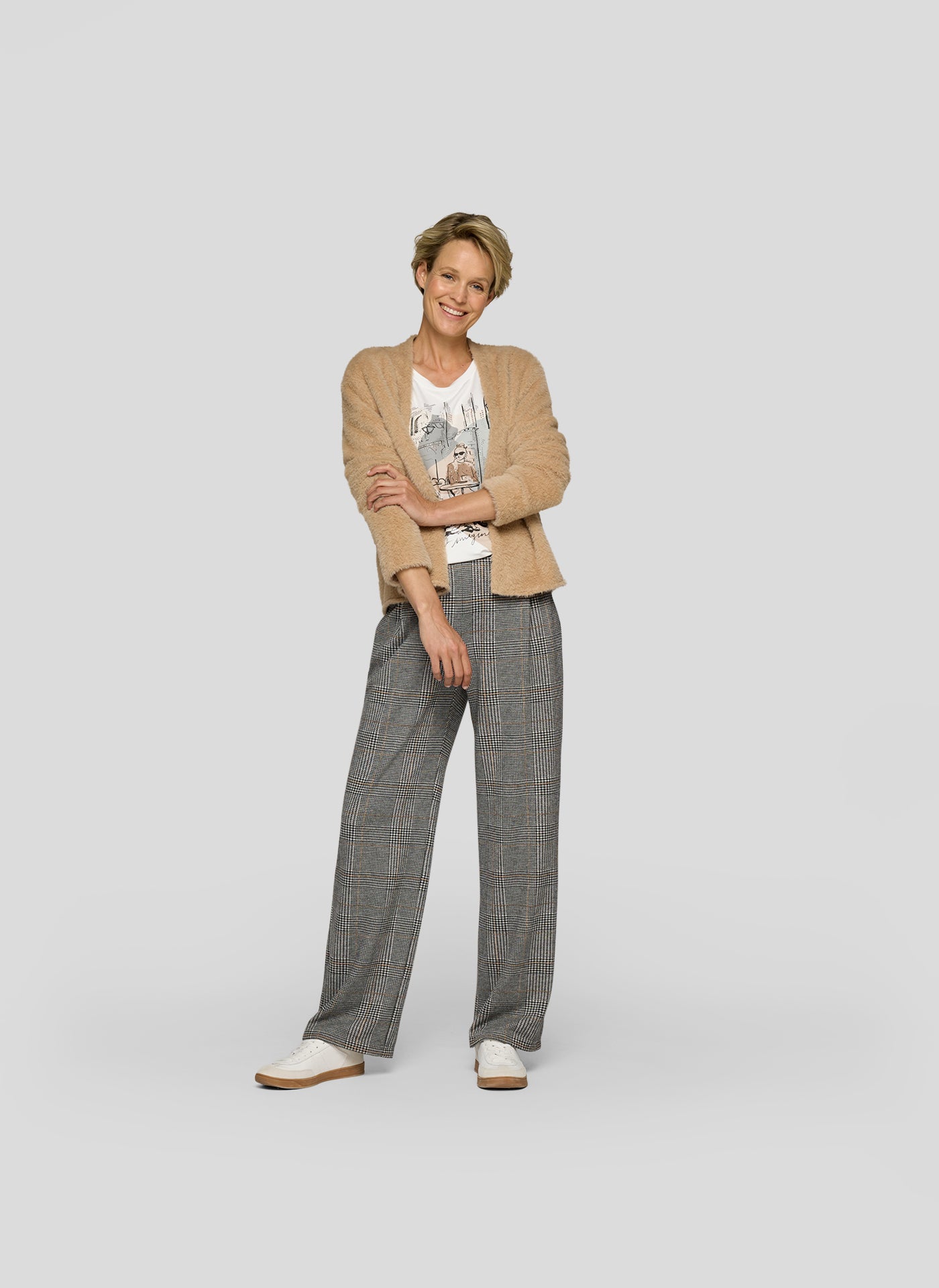 Macchiato Fluffy Cardigan - 221223