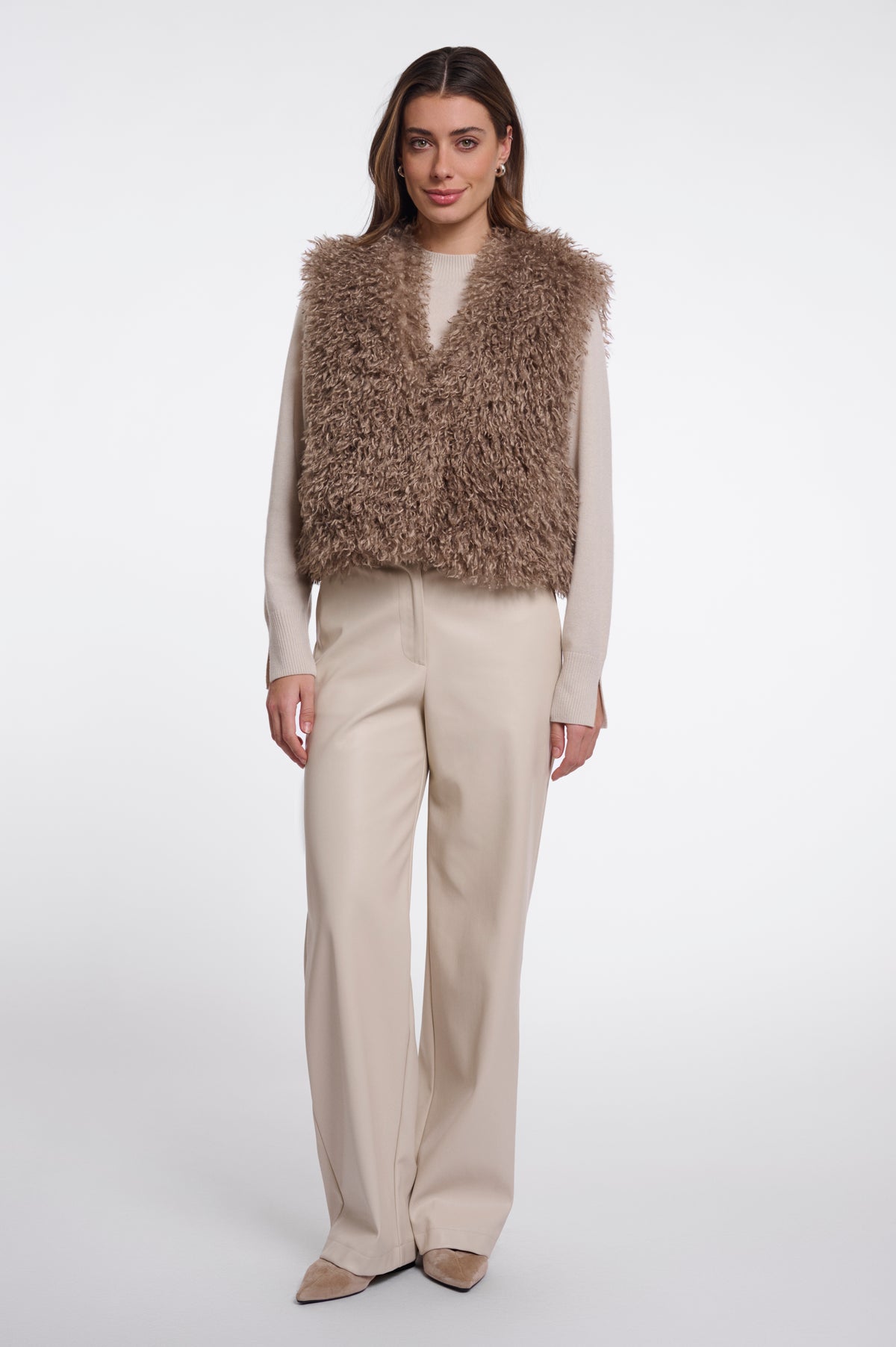 Sensy Mocha Latte Waistcoat - 7002612