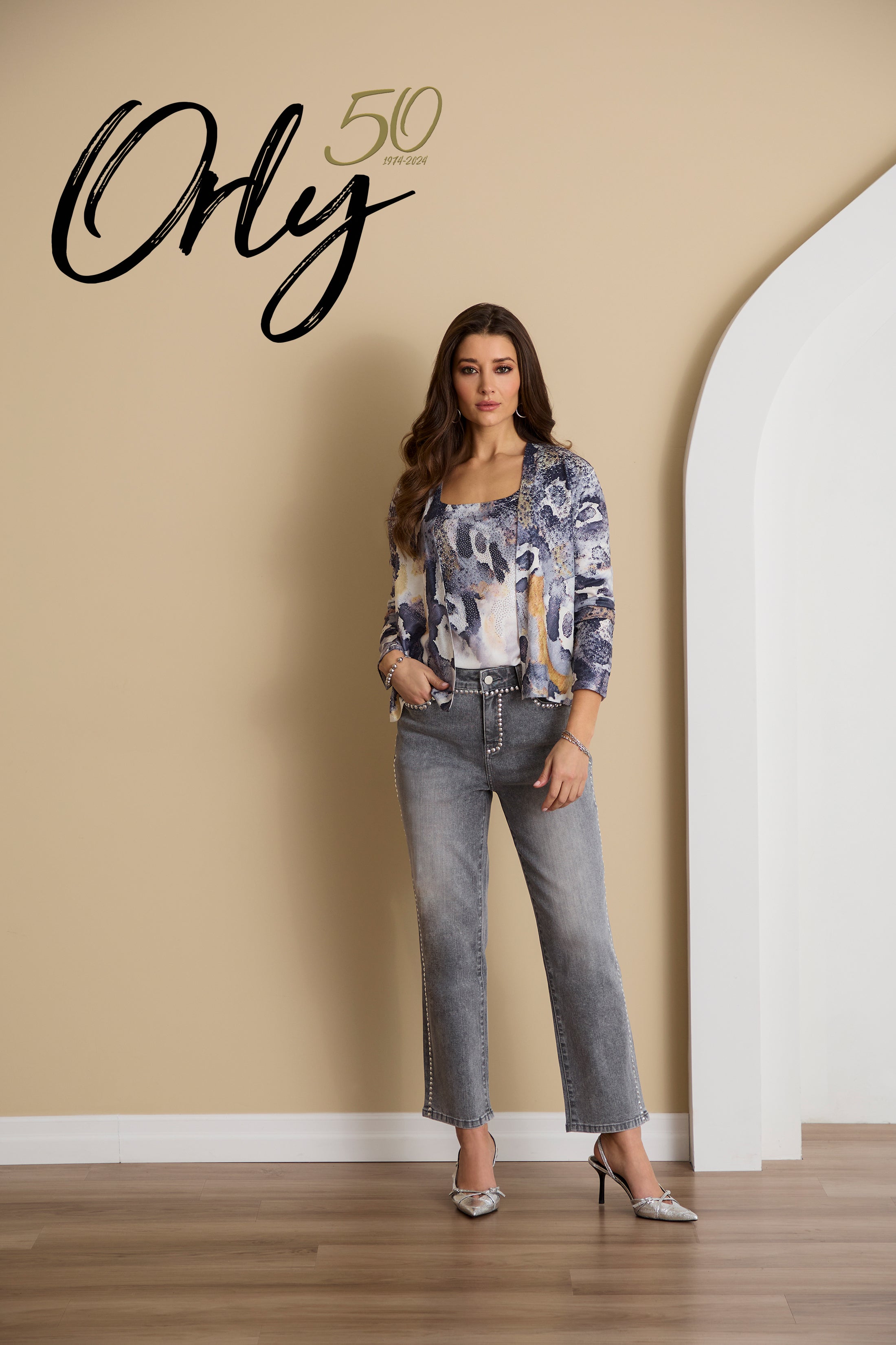 Ash Grey Jeans - 282