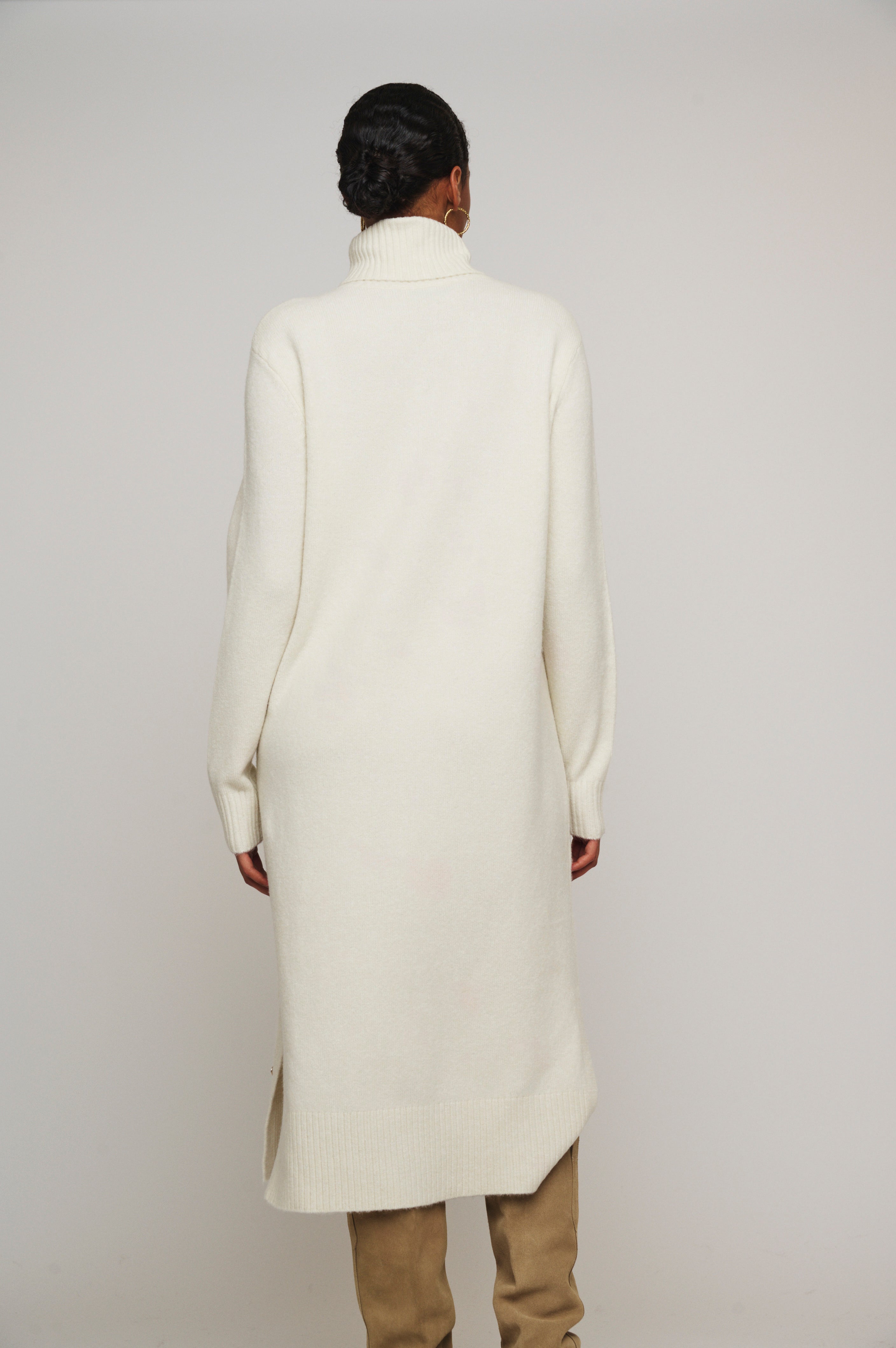 Tenzil Birch Roll Neck Dress