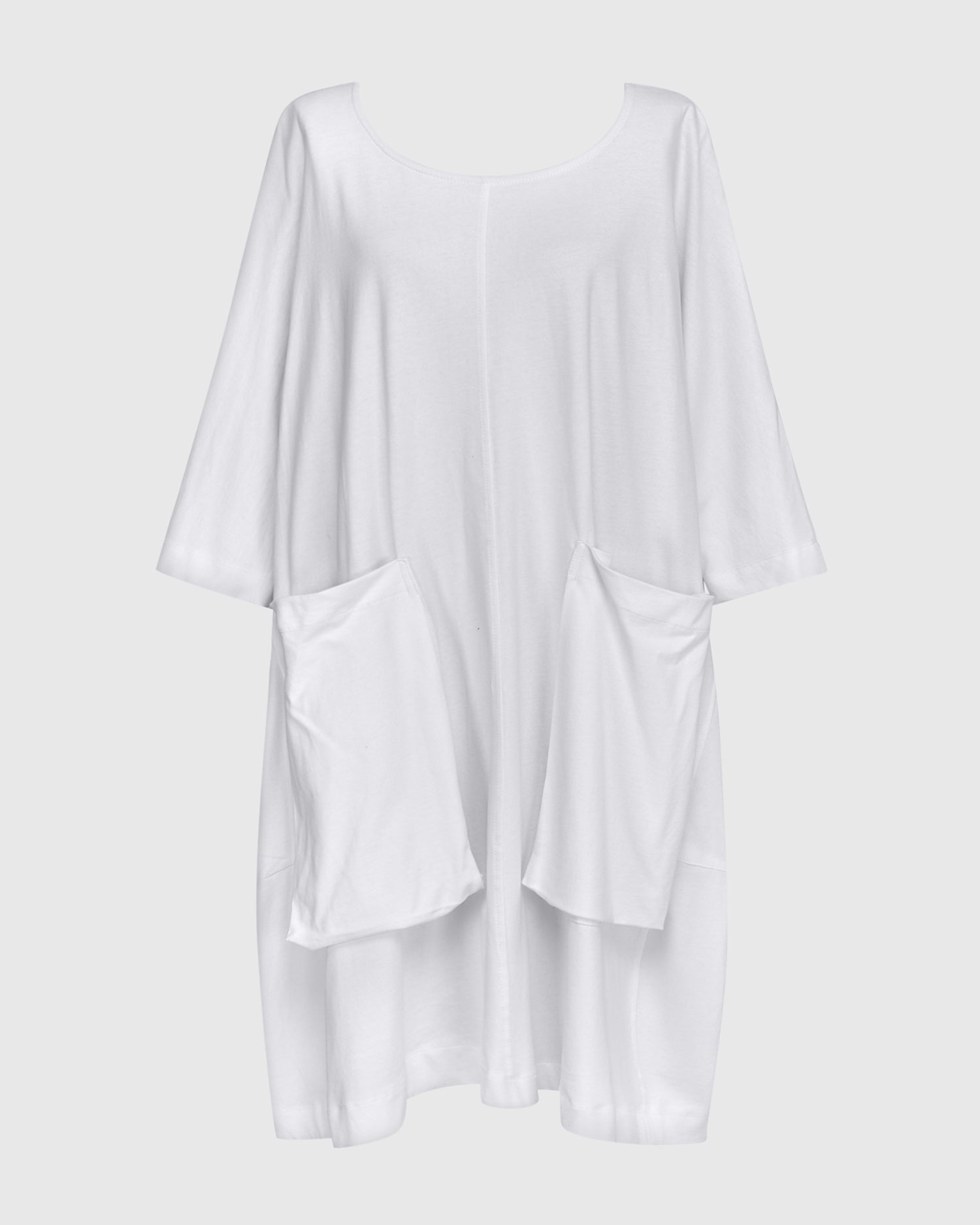 White Cotton Dress - UD910W