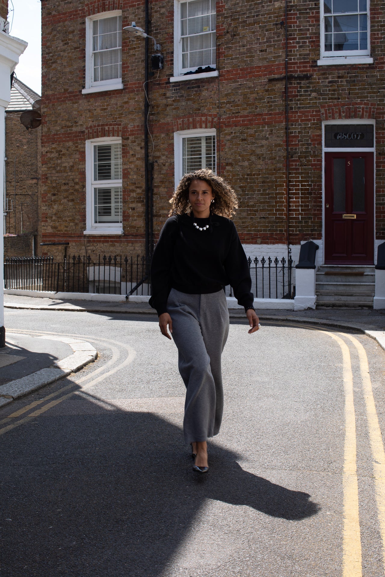 Uma Black Jumper