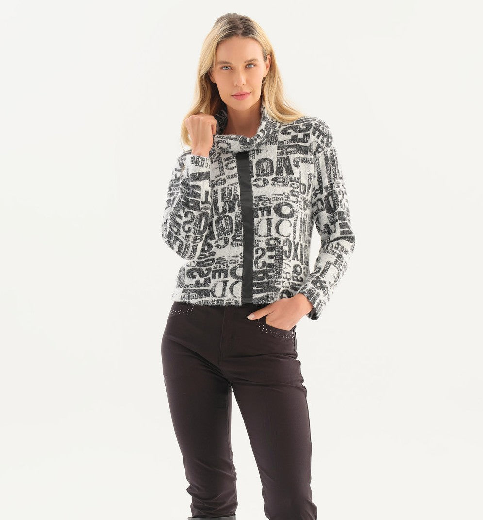 Urban Chic Letter Print Top - 76154