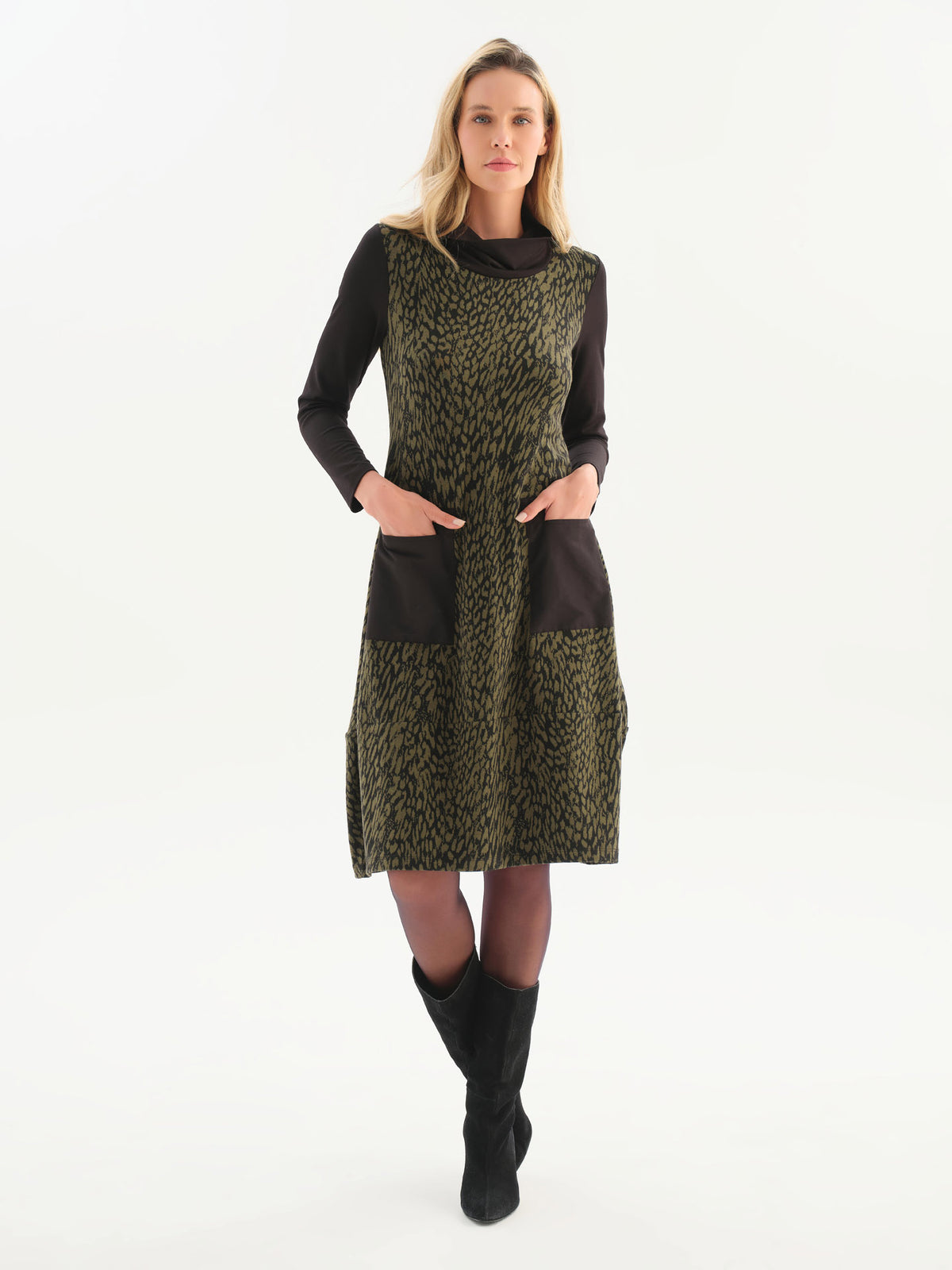 Wild Side Animal Print Dress - 76114