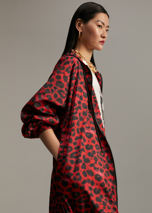 Animal Print Raincoat 01001.33N