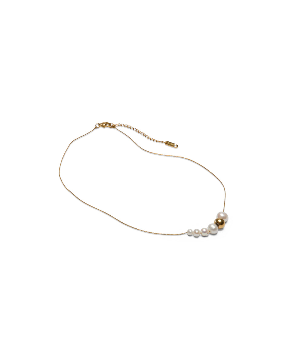 Ashford Gold Multi Ball Necklace