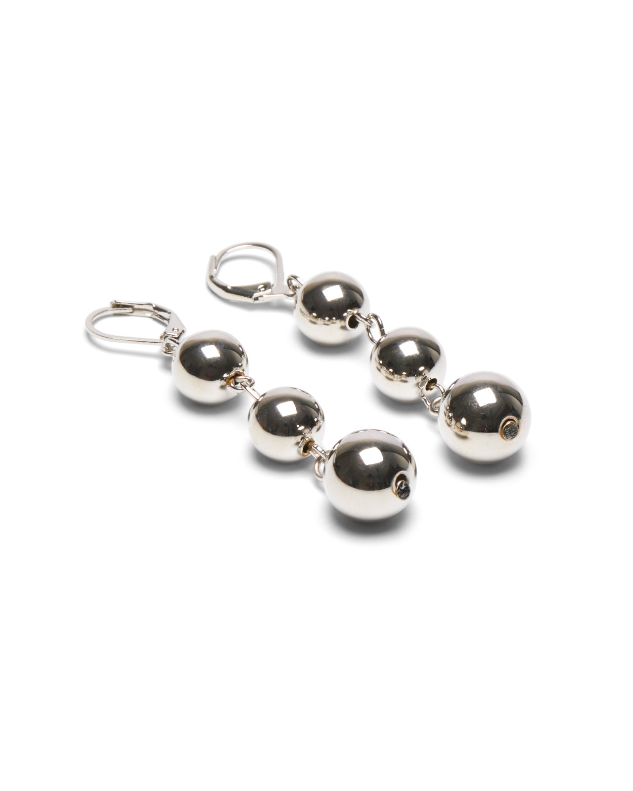 Blackpool Silver Ball Earrings