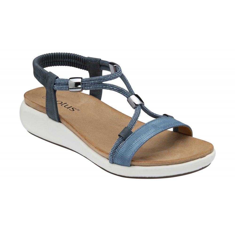 Blue Bruna Sandals - ULP319